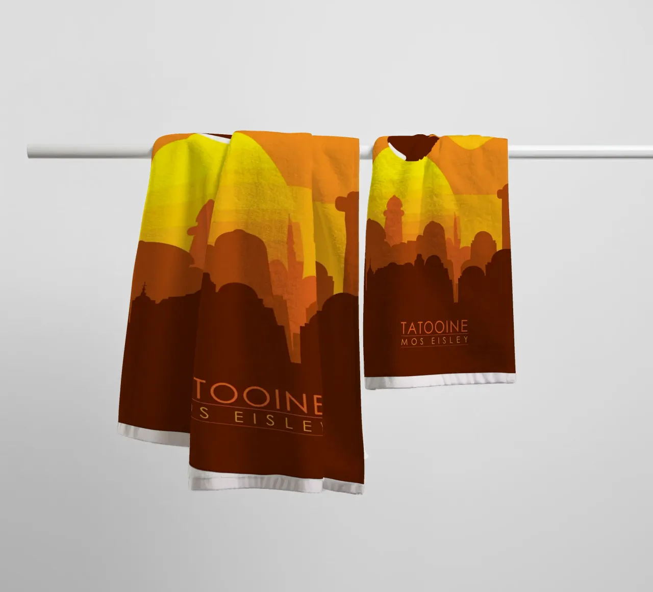 Tatooine Mos Eisley asciugamano da bagno da carrie Shop