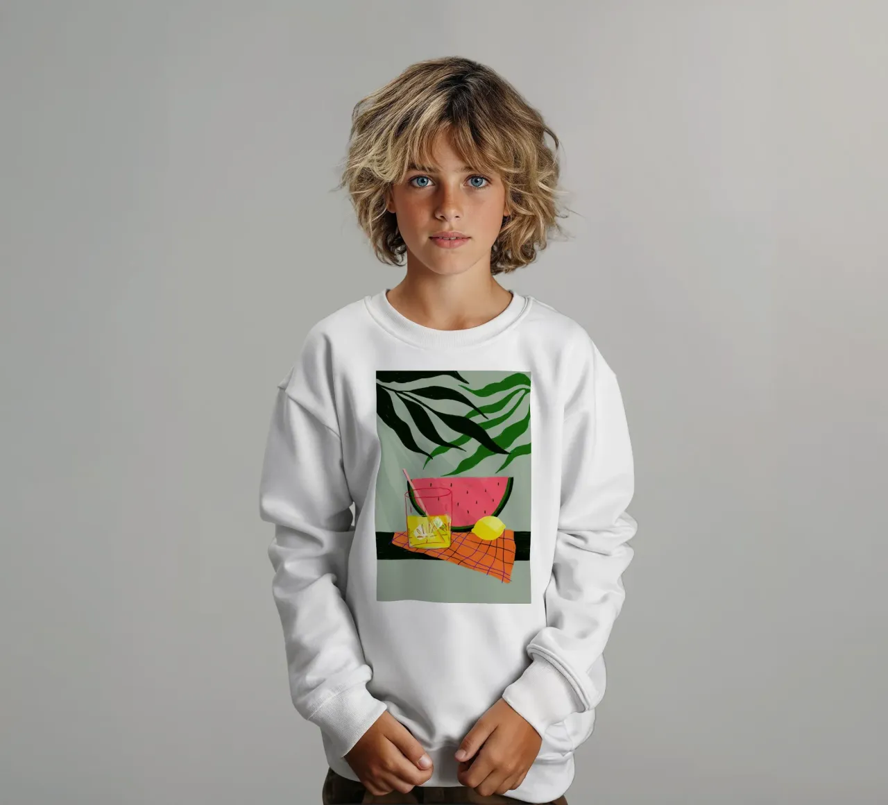 Melonade II felpa bambino da Pure