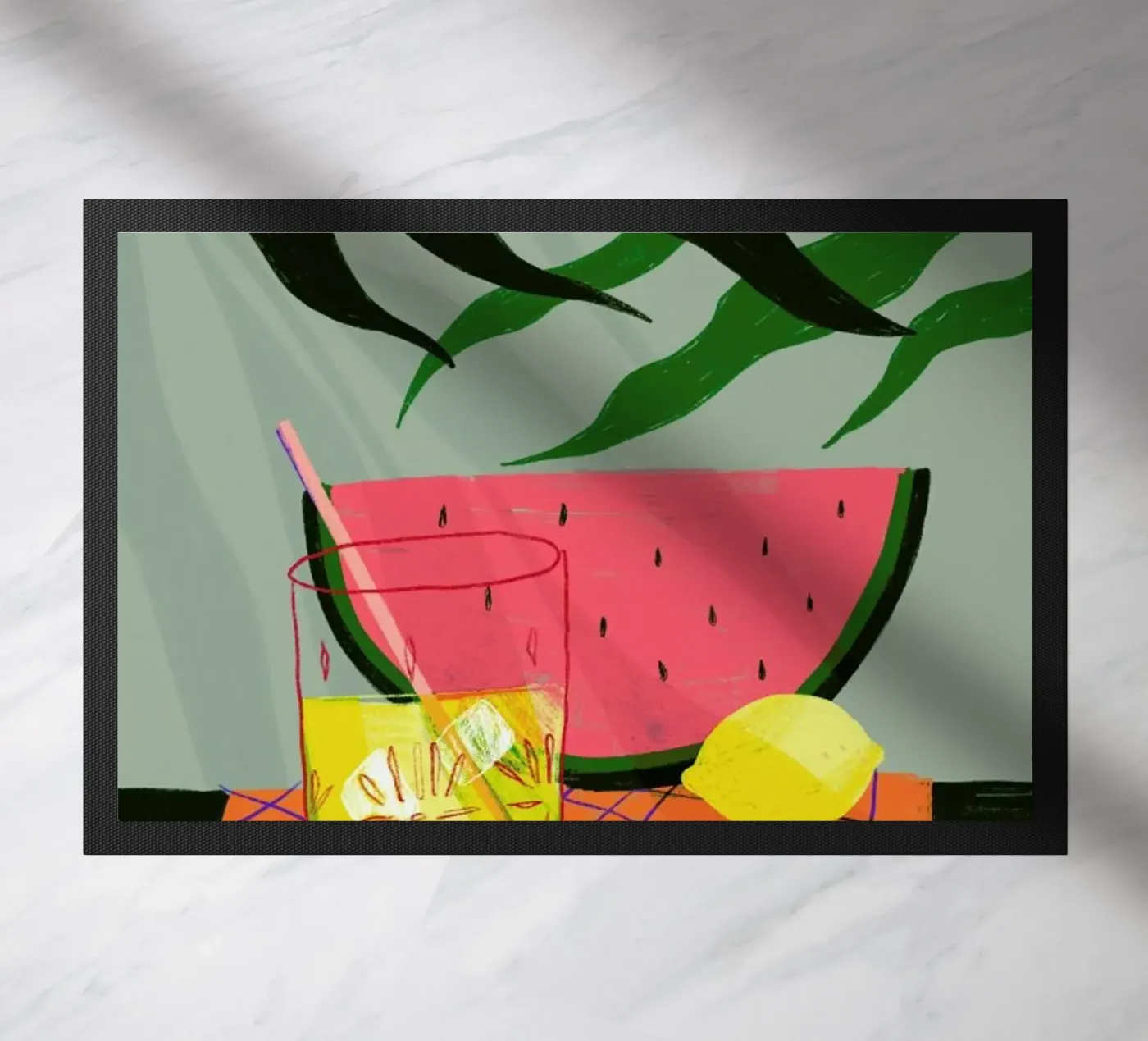 Melonade II Fußmatte von Pure