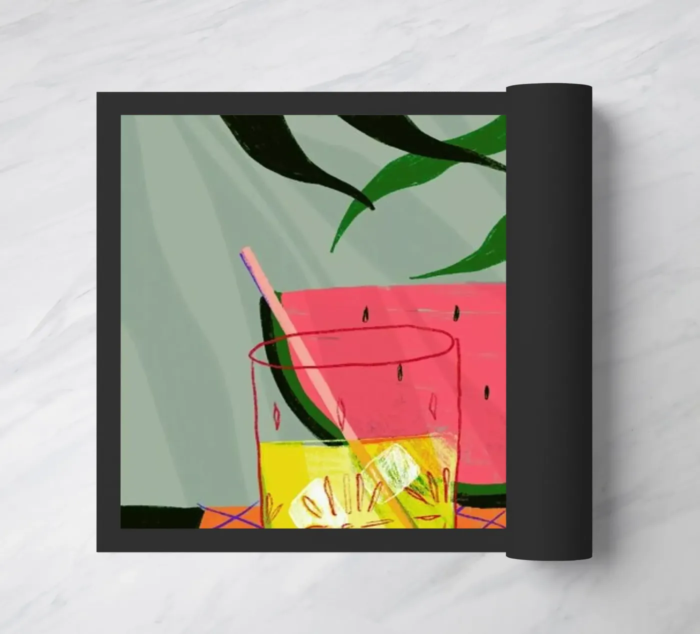 Melonade II Fußmatte von Pure
