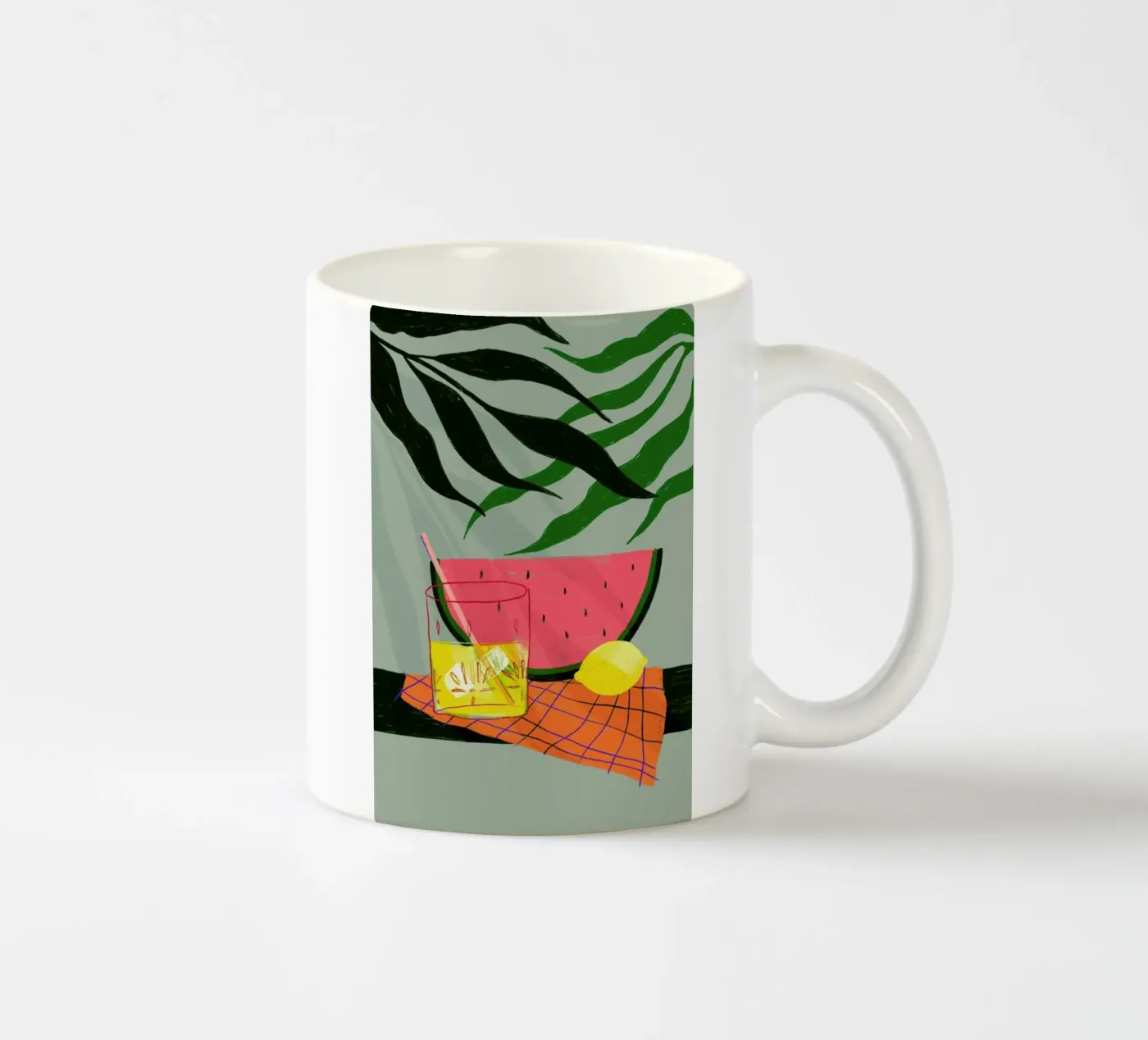Melonade II ceramic mug by Pure