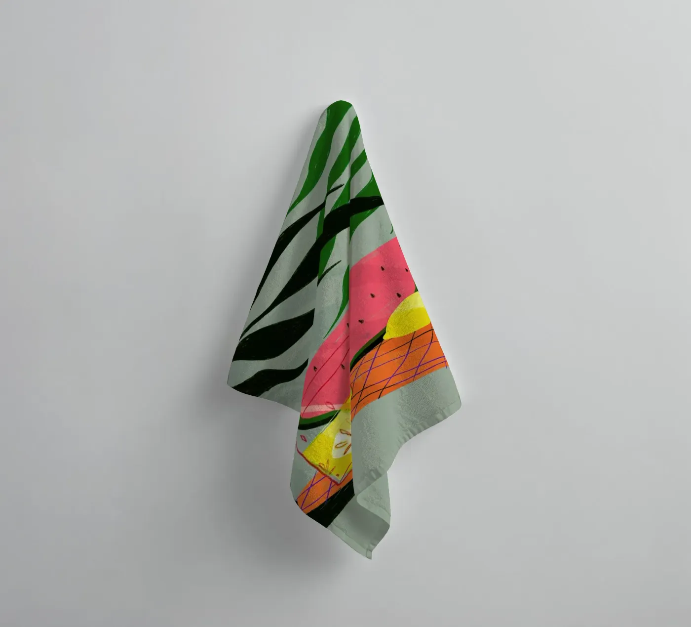 Melonade II badhanddoek van Pure