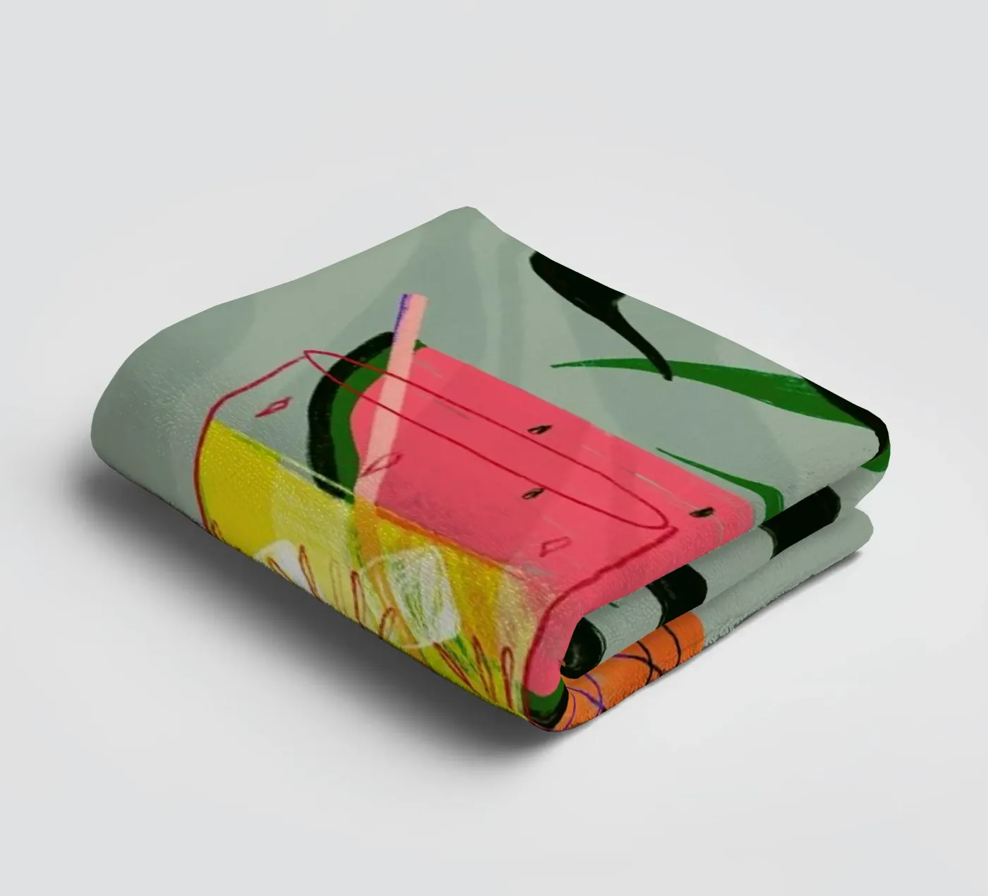 Melonade II badhanddoek van Pure