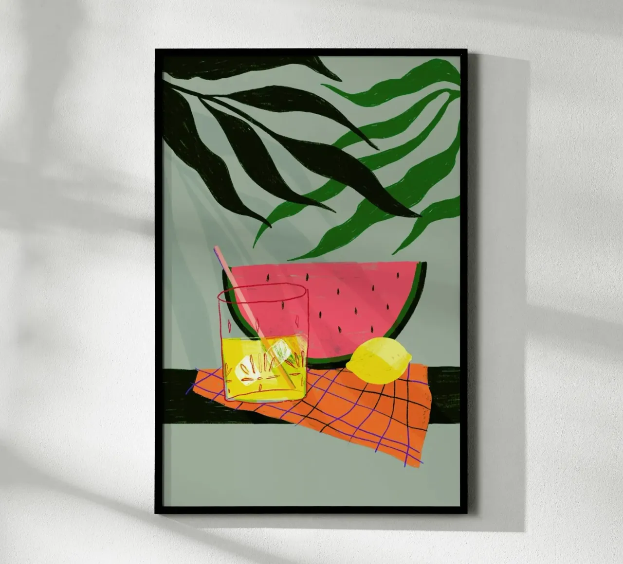 Melonade II carta hahnemühle da Pure