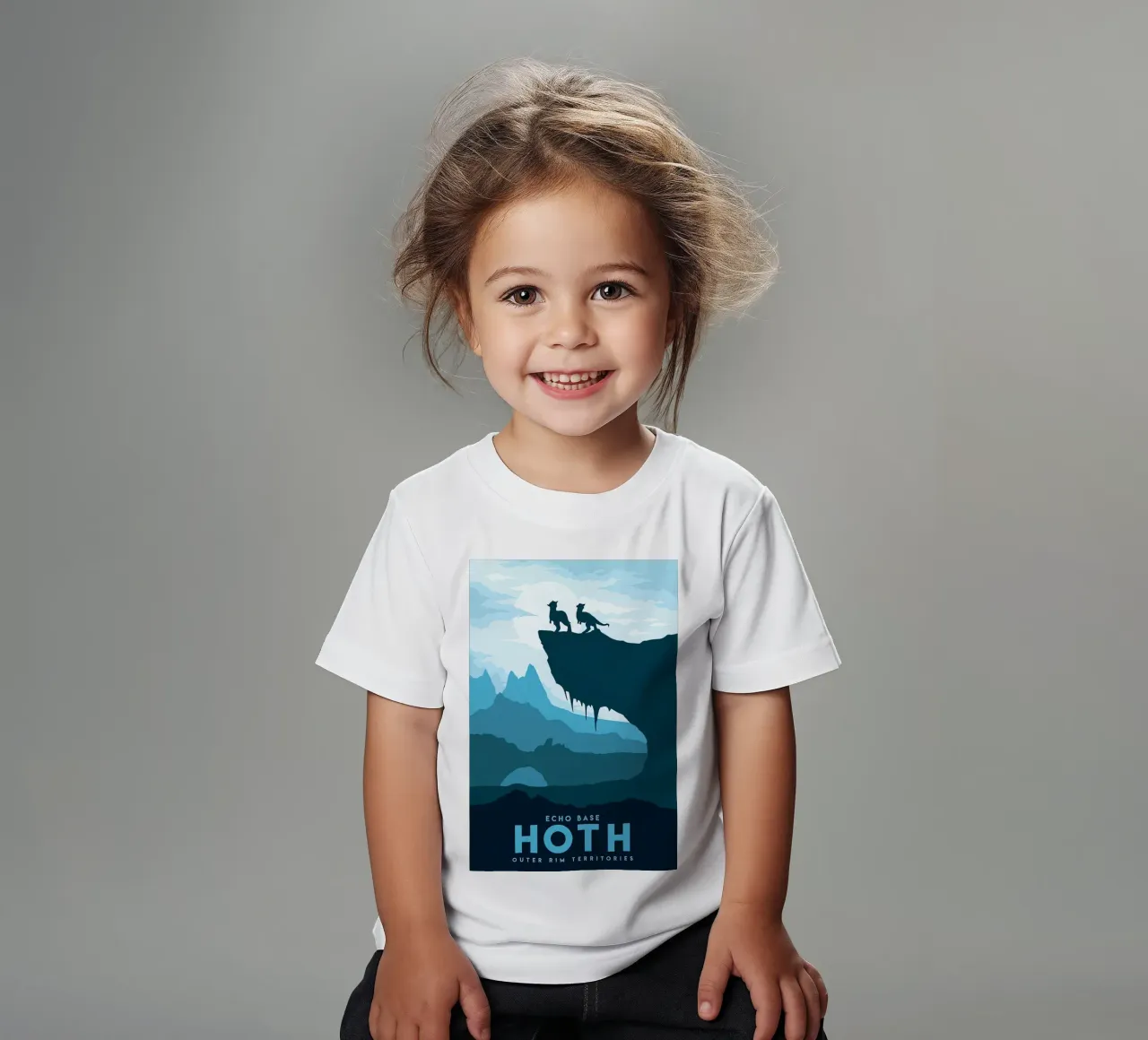 bezoek echobasis Hoth kinder t-shirt van carrie Shop