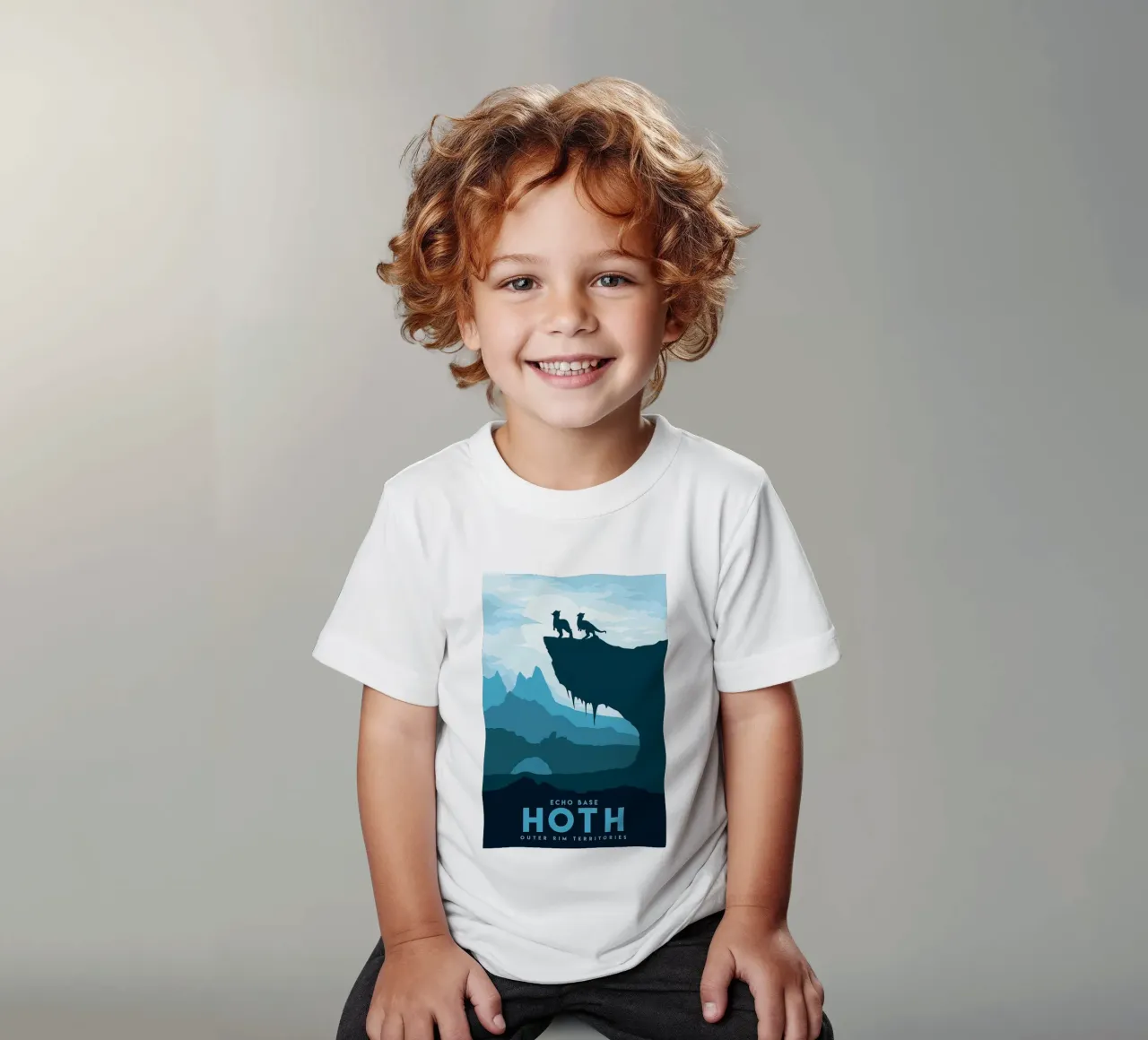 bezoek echobasis Hoth kinder t-shirt van carrie Shop