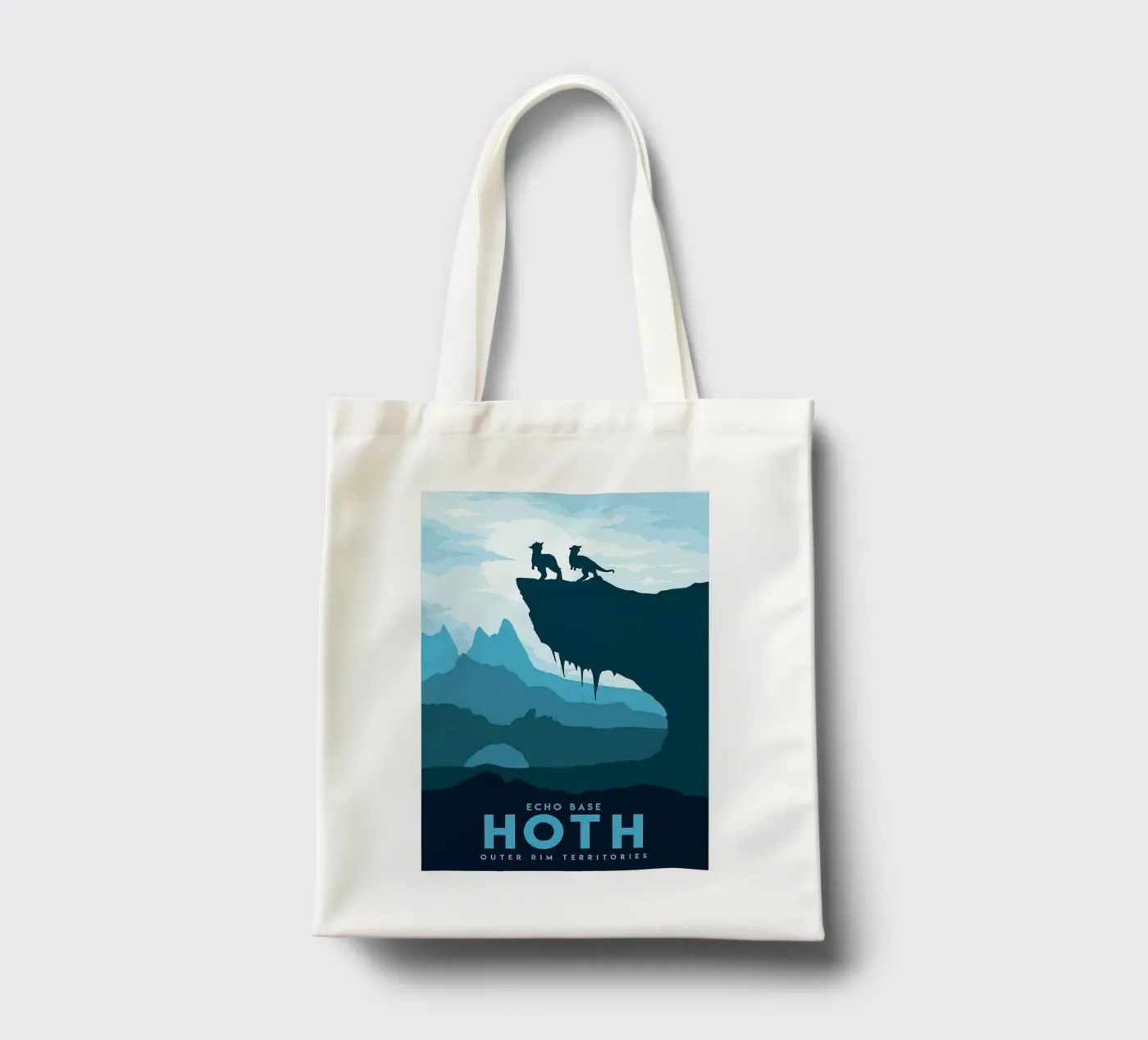 visit echo base Hoth tote bag by carrie Shop