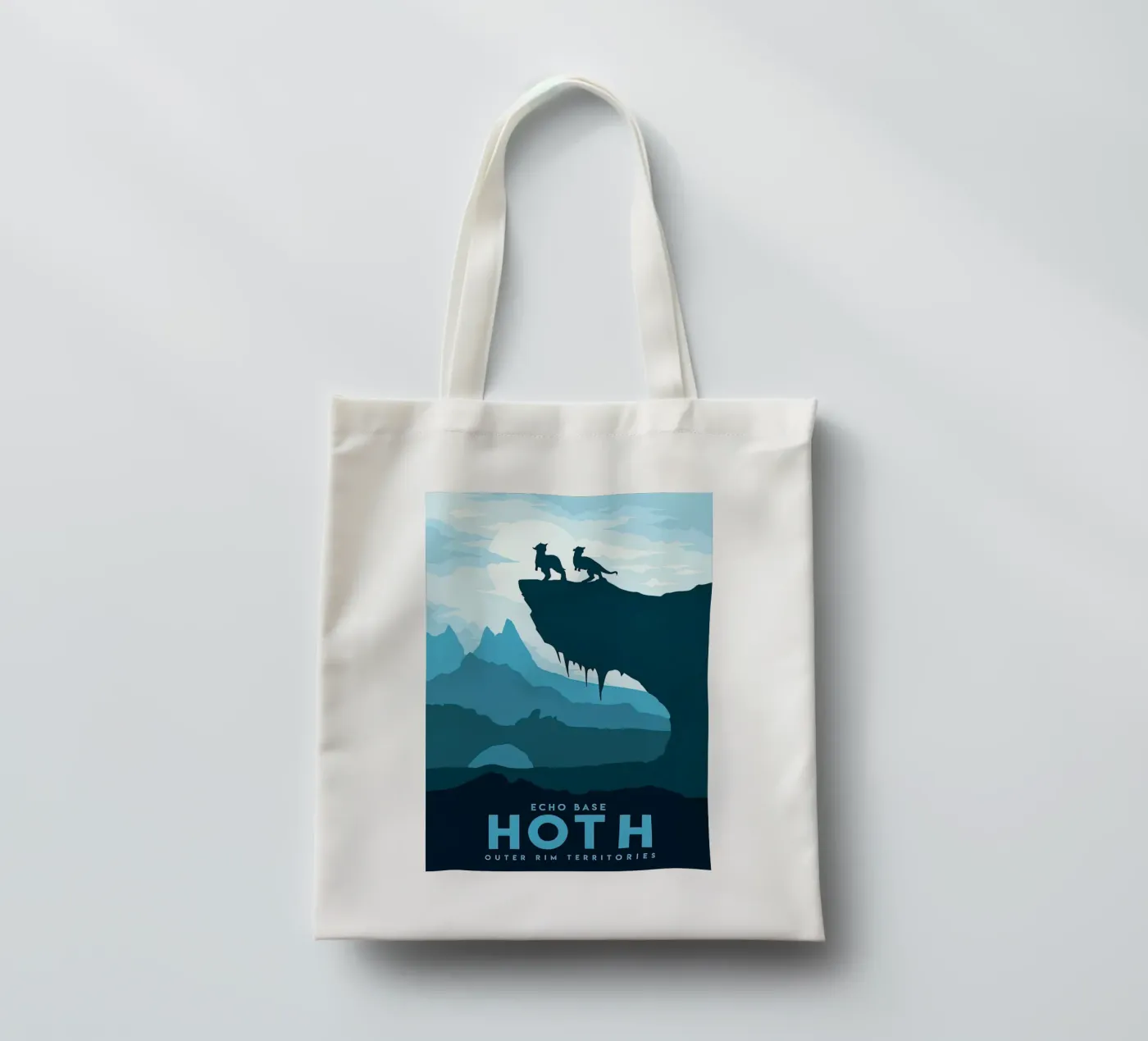 visit echo base Hoth tote bag by carrie Shop