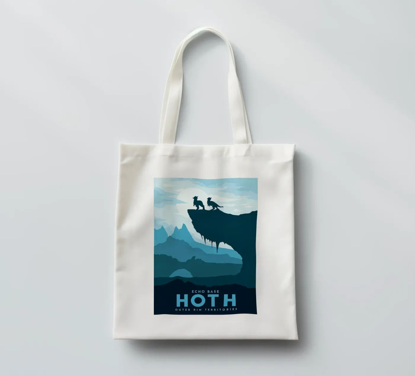 visit echo base Hoth tote bag by carrie Shop