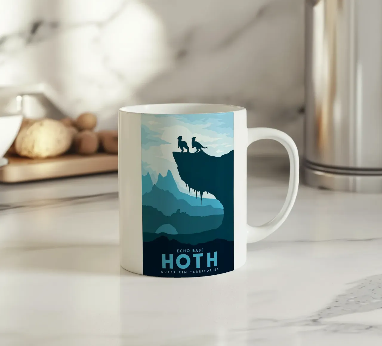 bezoek echobasis Hoth keramische mok van carrie Shop