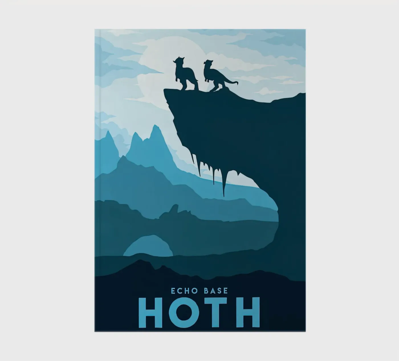 visit echo base Hoth notebook by carrie Shop
