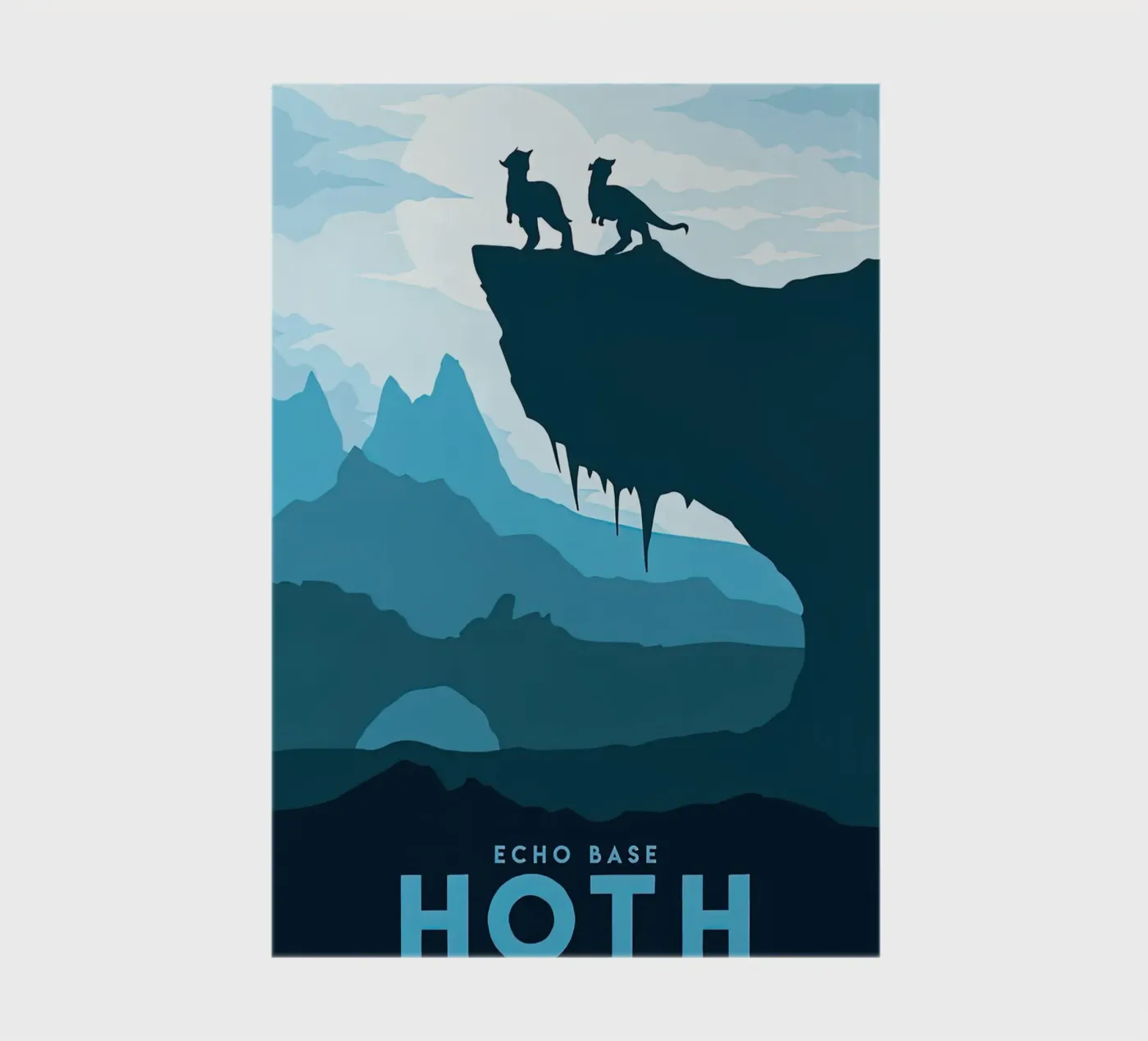 visit echo base Hoth notebook by carrie Shop