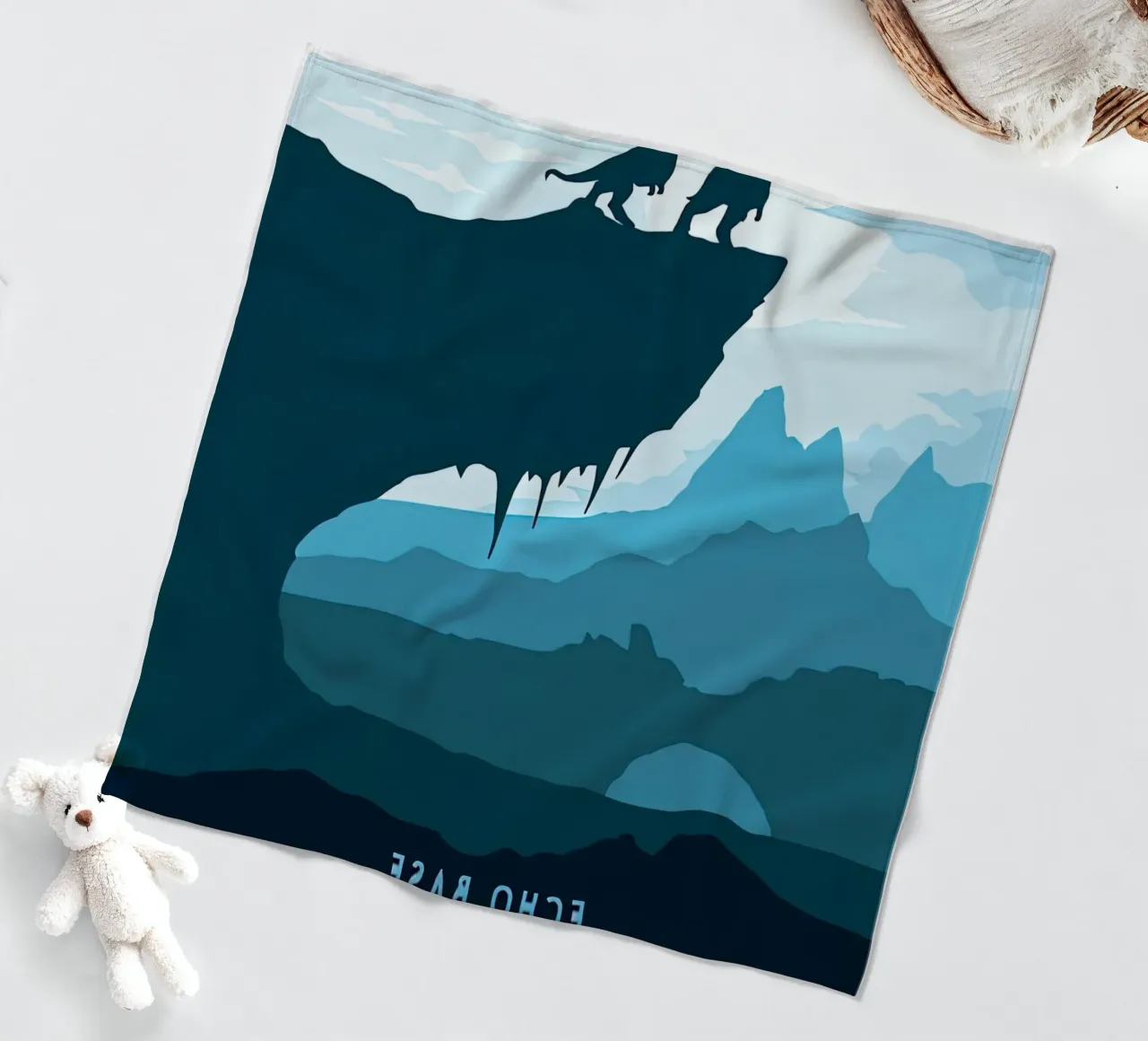 Besuch der Echo-Basis Hoth Fleecedecke von carrie Shop