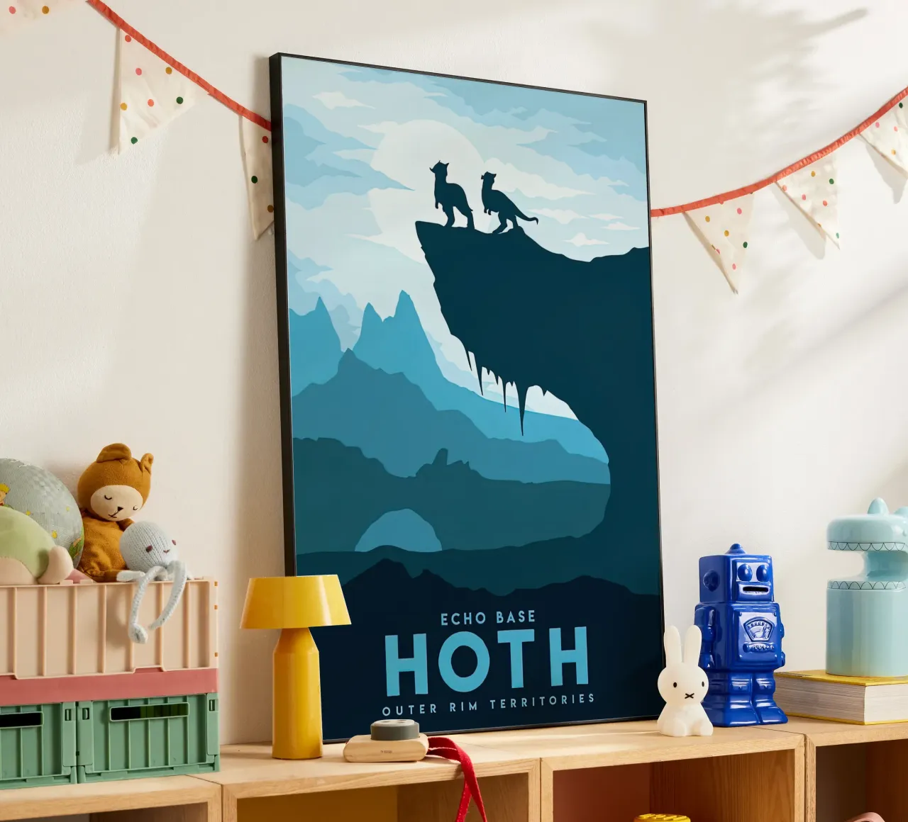 visit echo base Hoth alu-dibond by carrie Shop
