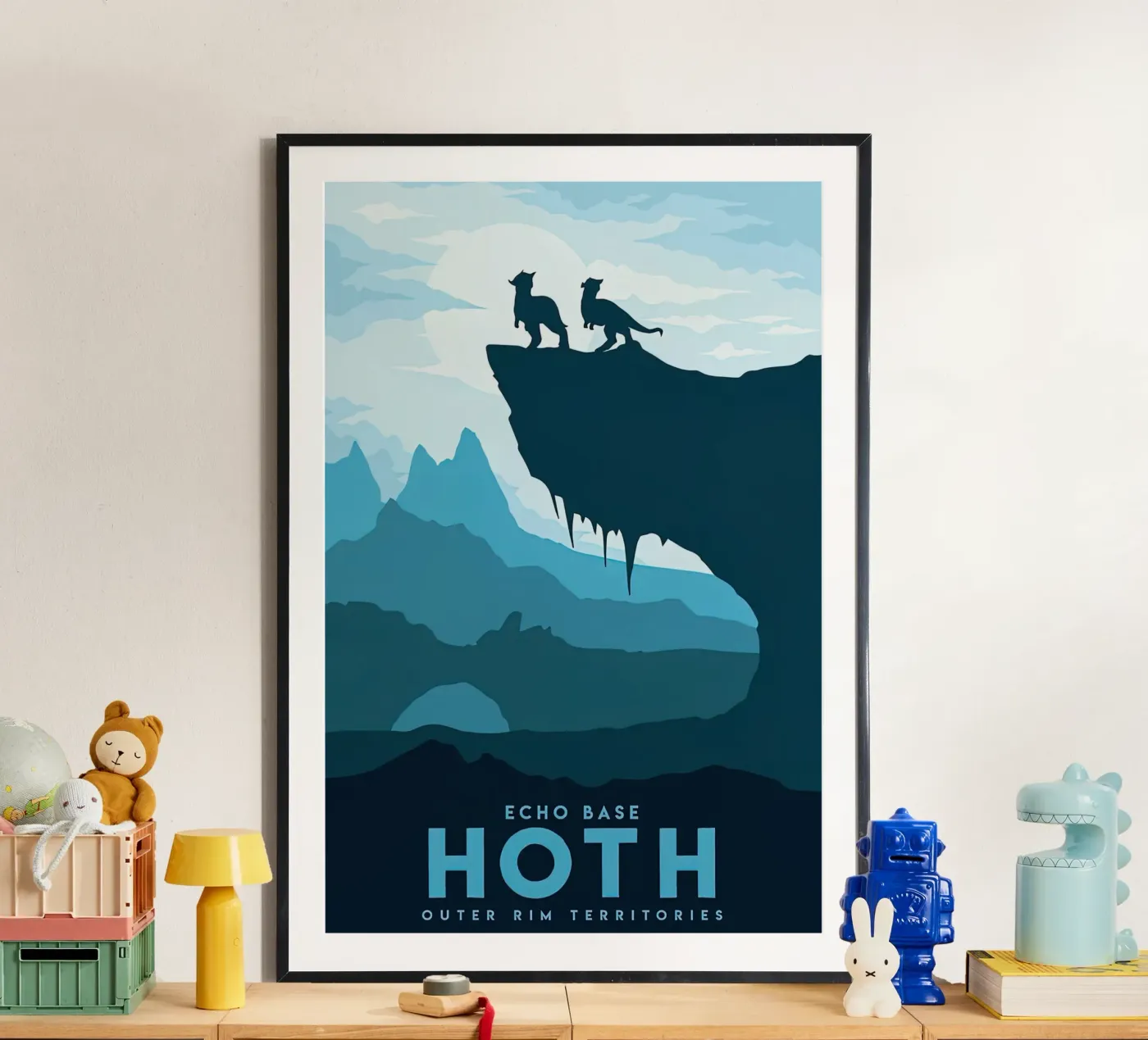 visit echo base Hoth poster de carrie Shop