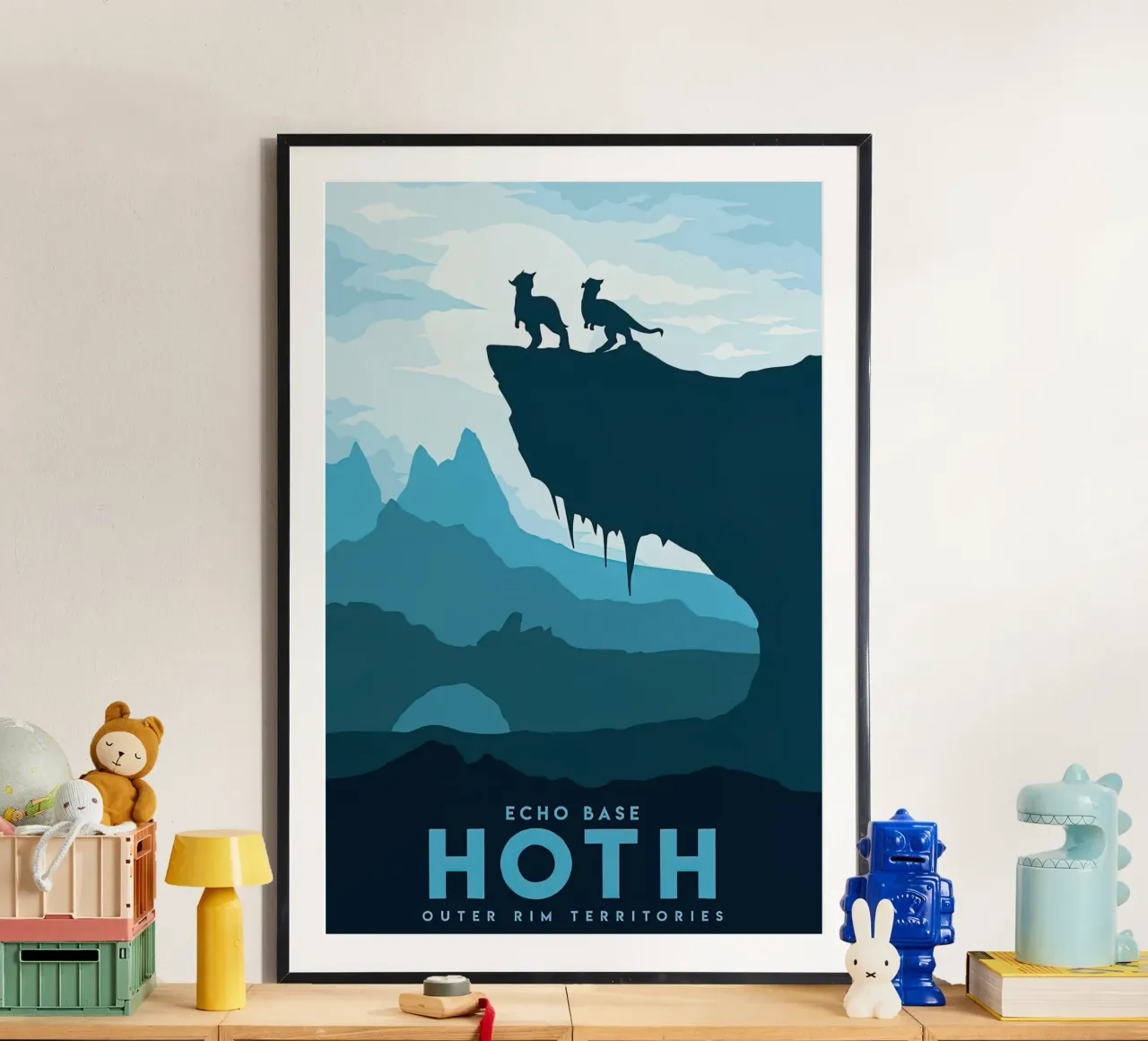 bezoek echobasis Hoth poster van carrie Shop