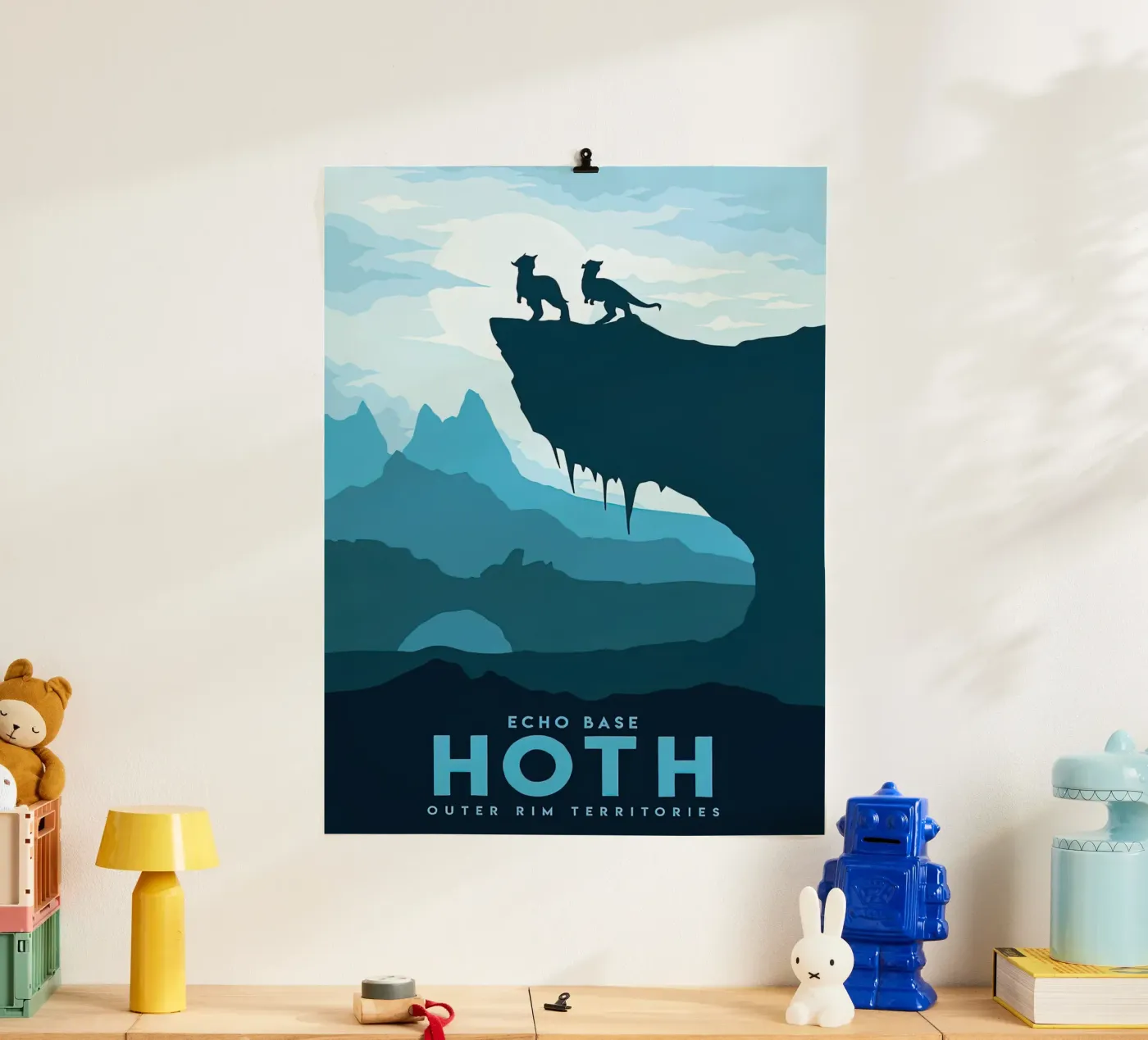 visit echo base Hoth poster de carrie Shop