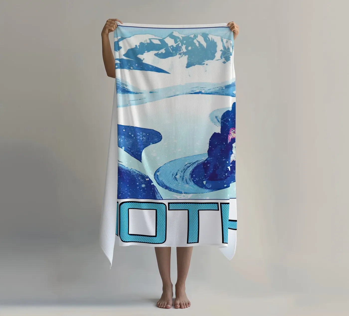 bezoek Hoth strandhanddoek van carrie Shop