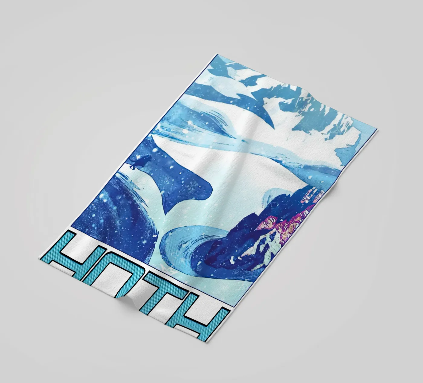 bezoek Hoth strandhanddoek van carrie Shop