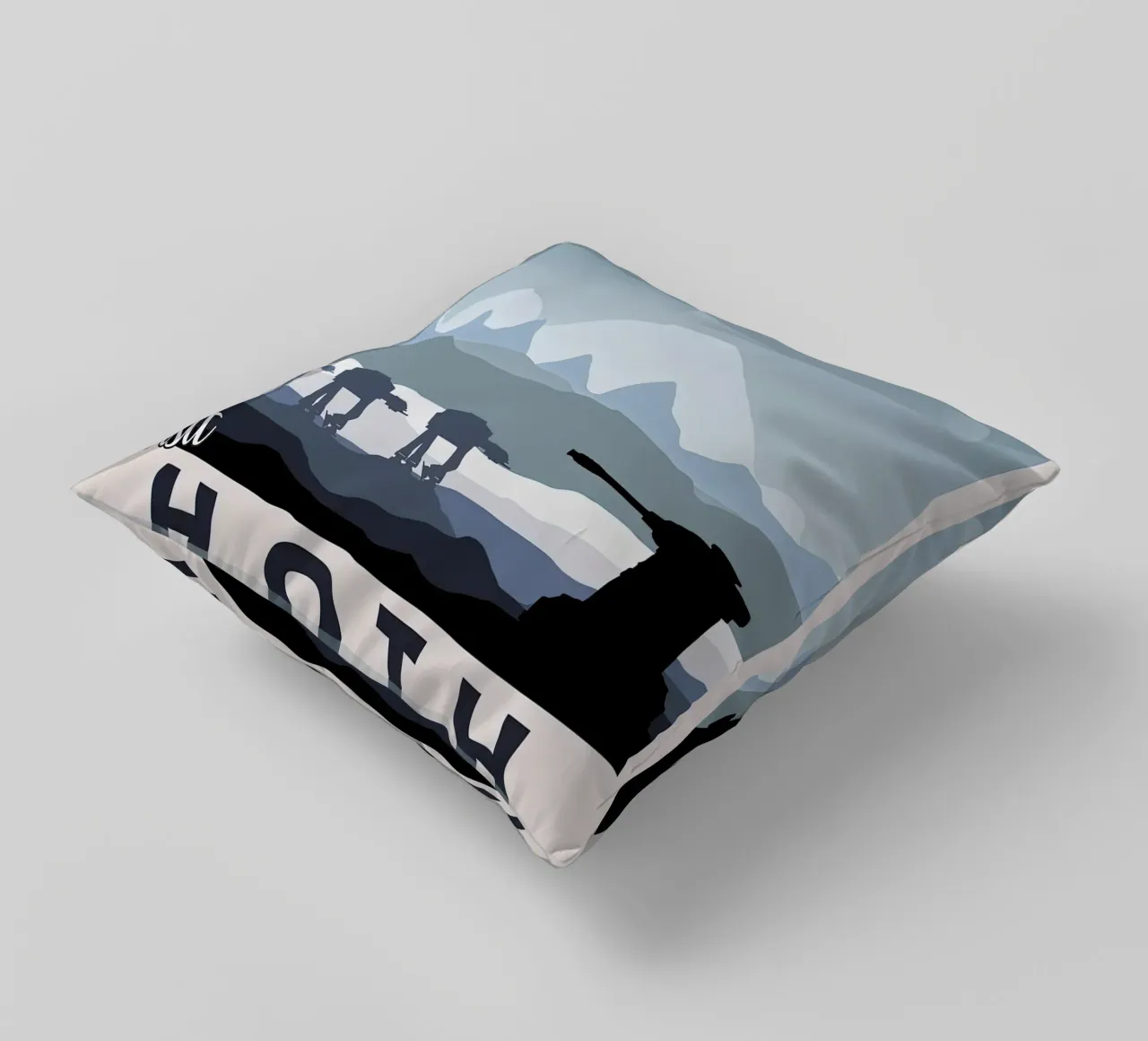 visit hoth the ice planet decorative cushion by carrie Shop