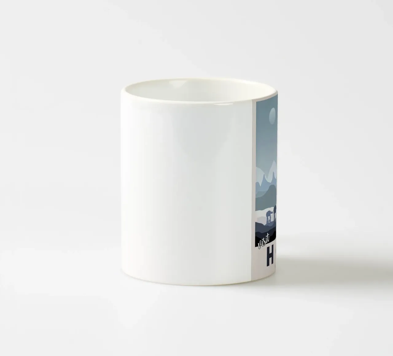 bezoek hoth de ijsplaneet keramische mok van carrie Shop