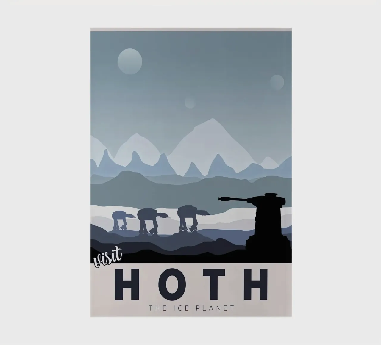 visit hoth the ice planet notebook by carrie Shop