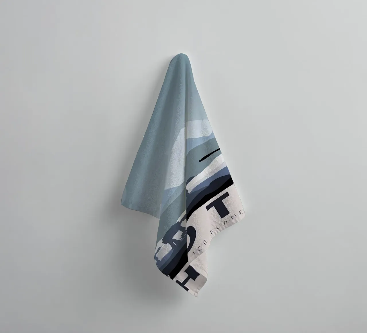 bezoek hoth de ijsplaneet badhanddoek van carrie Shop