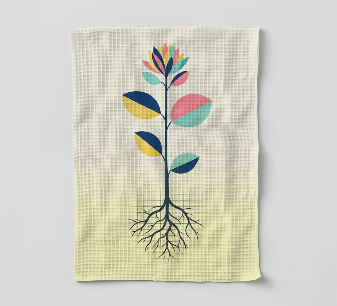 Floral bauhaus #038: Growth & Roots canovaccio da cucina da Zen Design