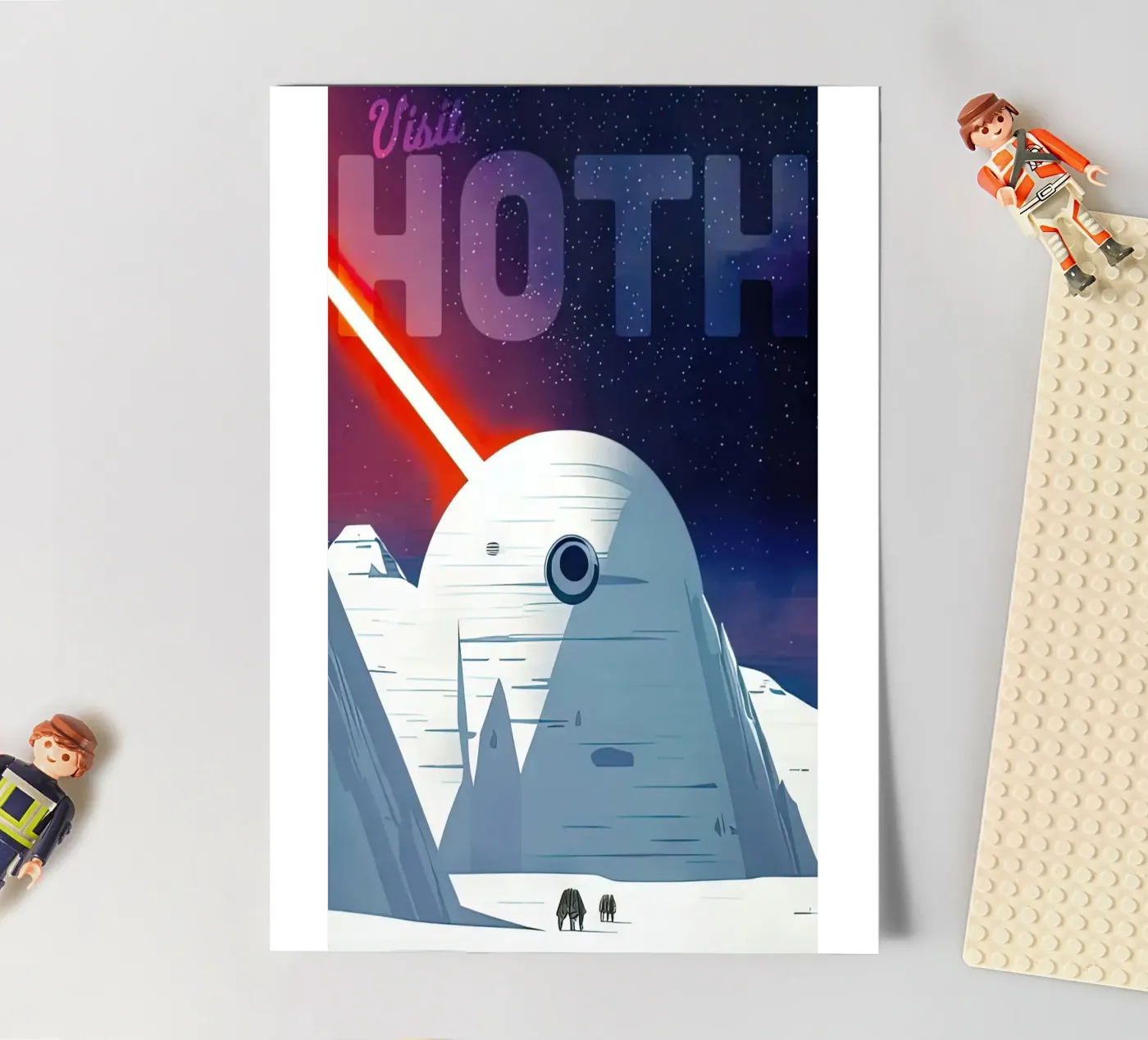 visit hoth sticker sheet by carrie Shop