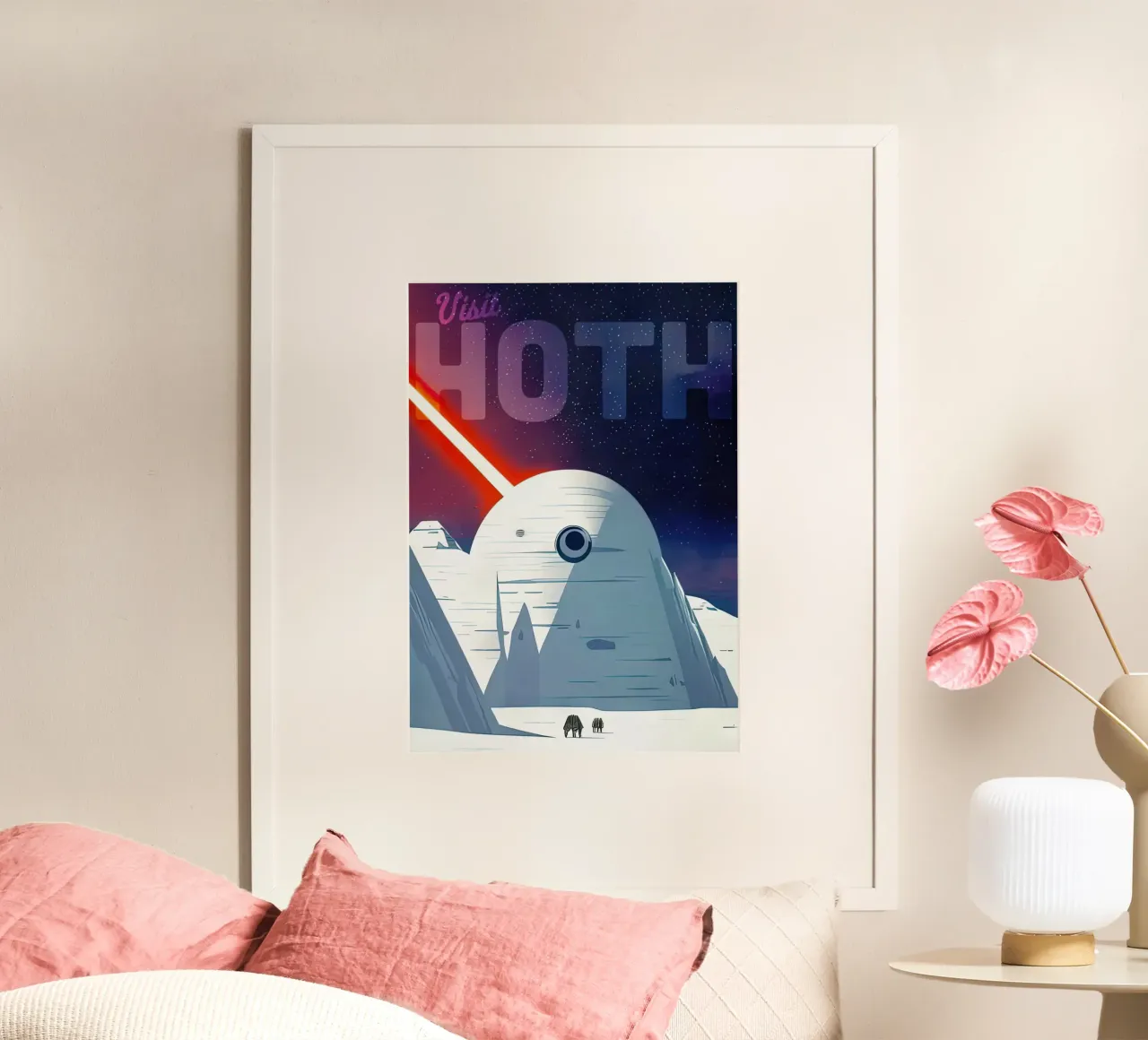 visita a hoth poster da carrie Shop