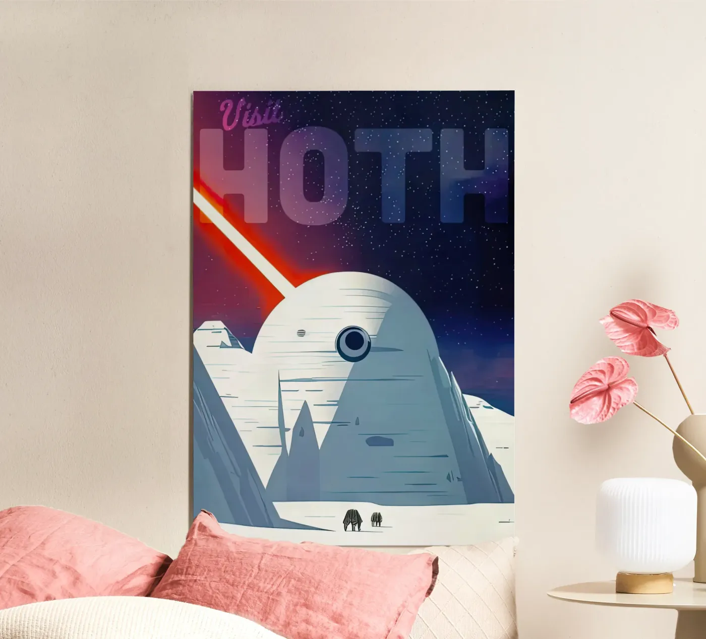 visit hoth poster by carrie Shop
