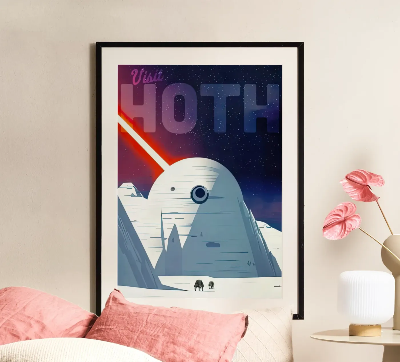 visit hoth poster by carrie Shop