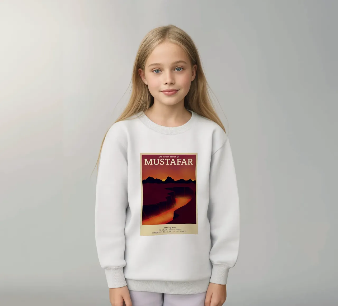 visitare mustafar felpa bambino da carrie Shop
