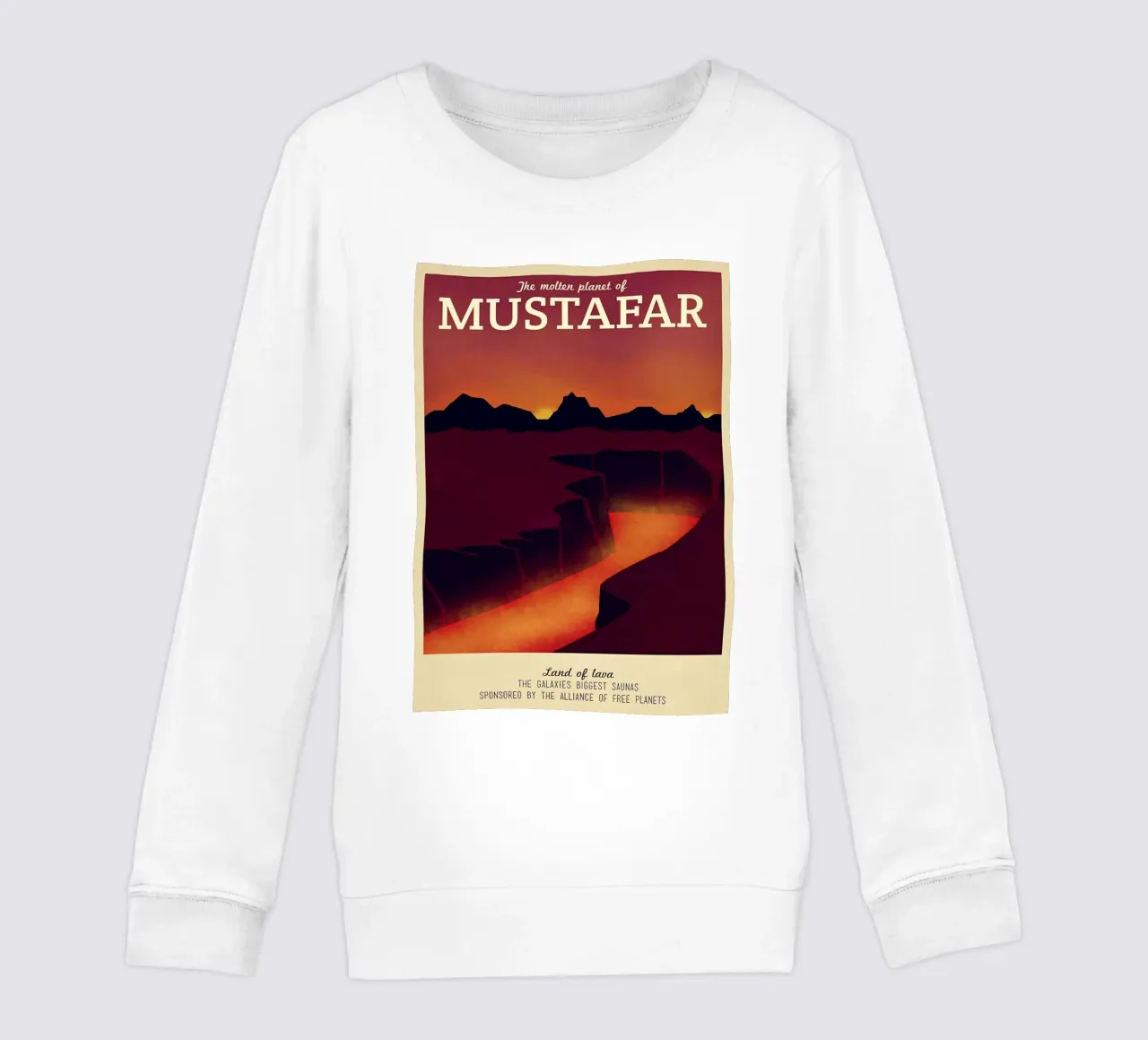 visitare mustafar felpa bambino da carrie Shop