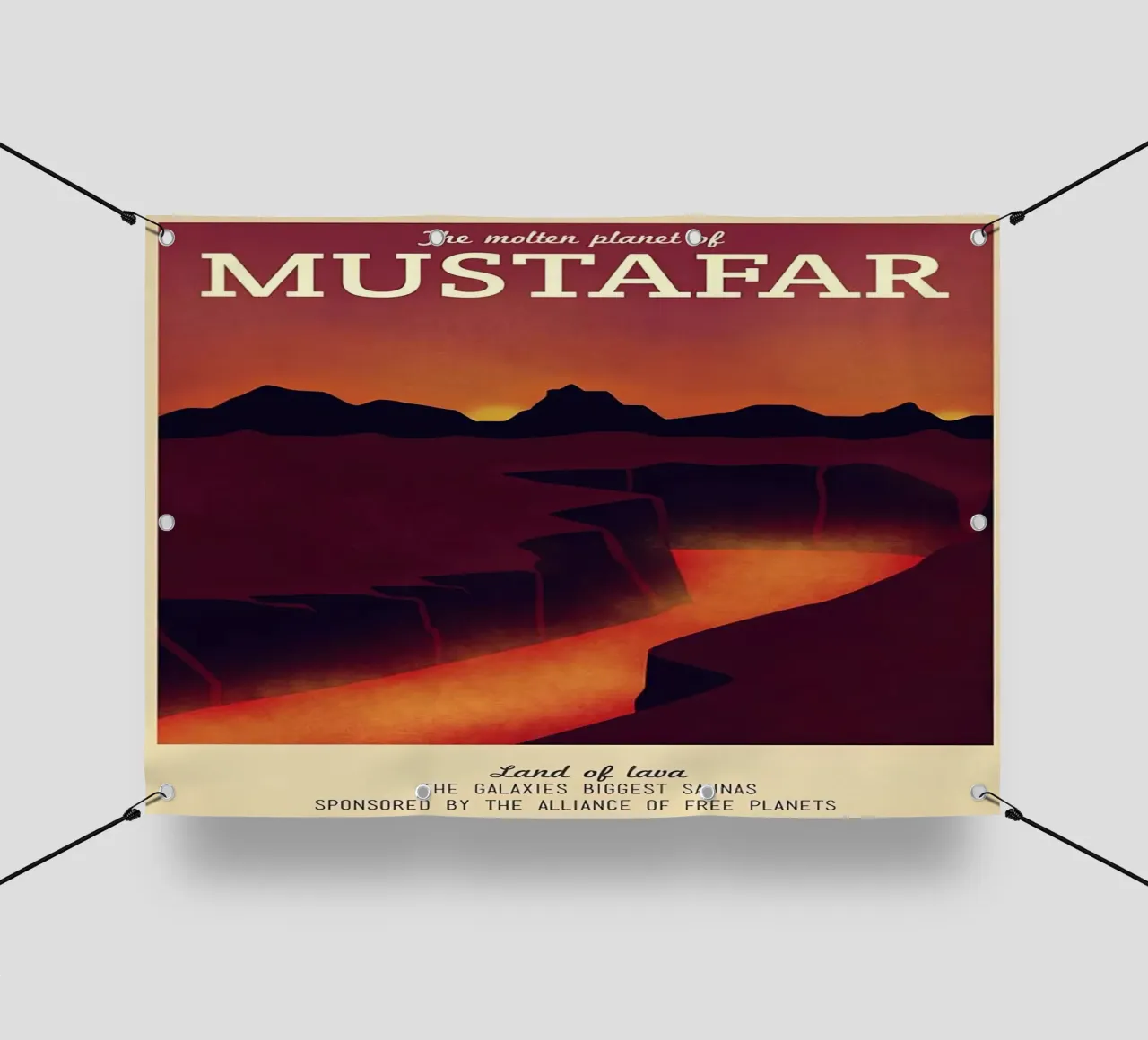 visitare mustafar telo in pvc da carrie Shop