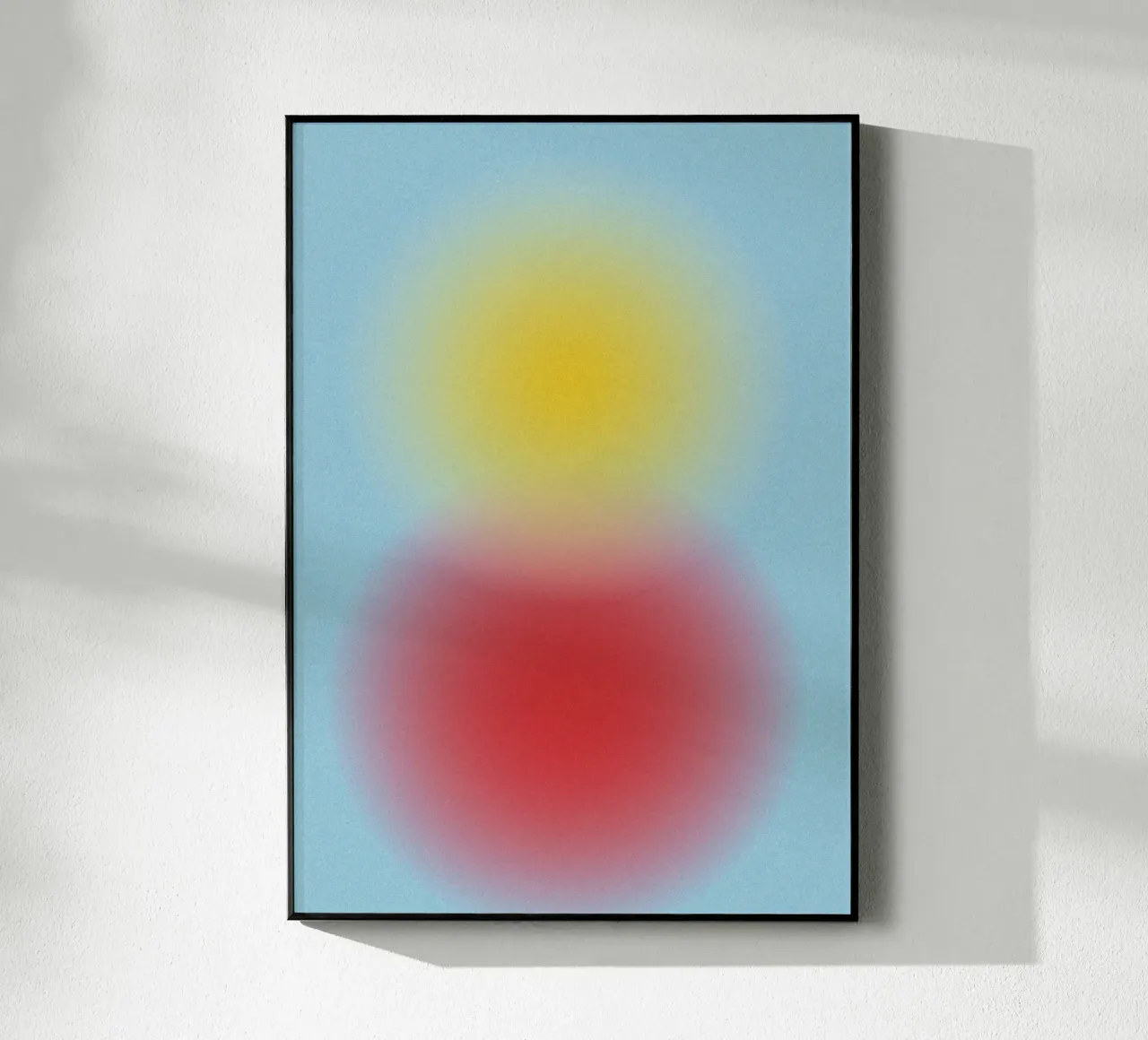 Gradien Dots Blue plexiglass da studio salü