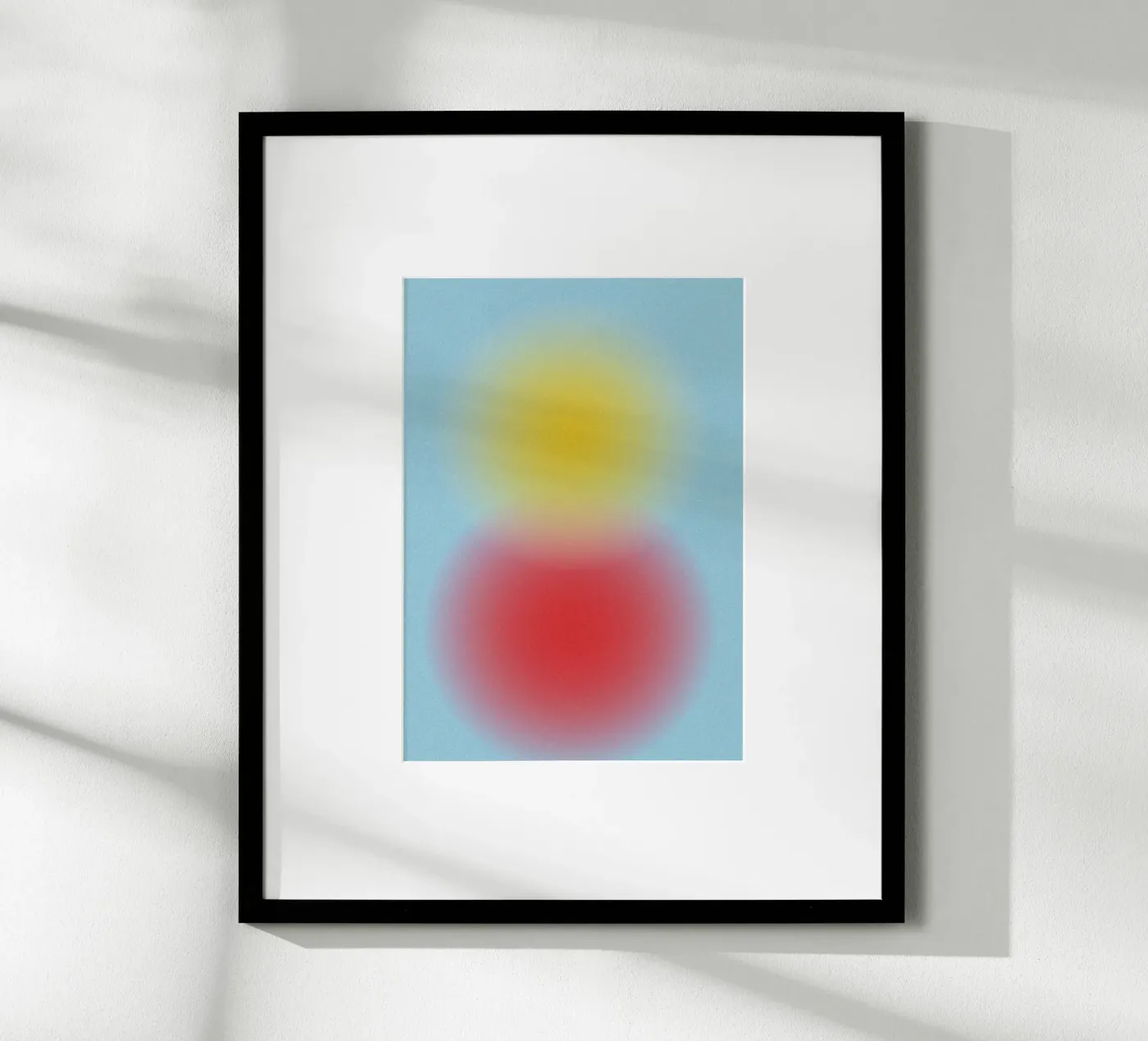 Gradien Dots Blue poster da studio salü