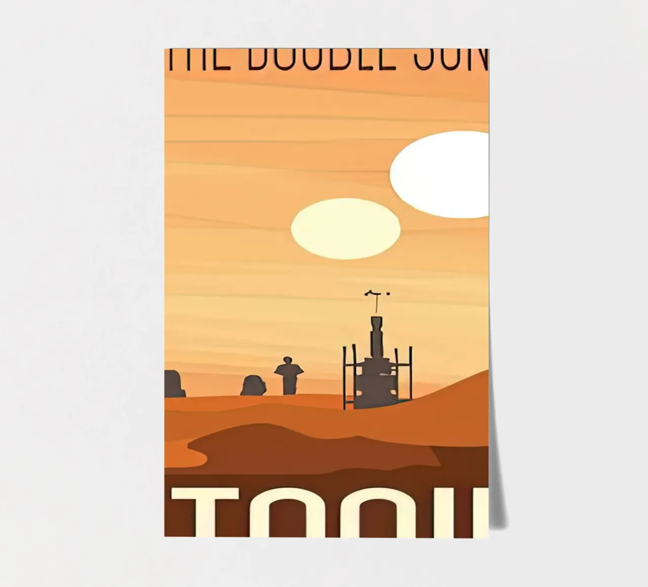 visit tatooine sticker sheet by carrie Shop