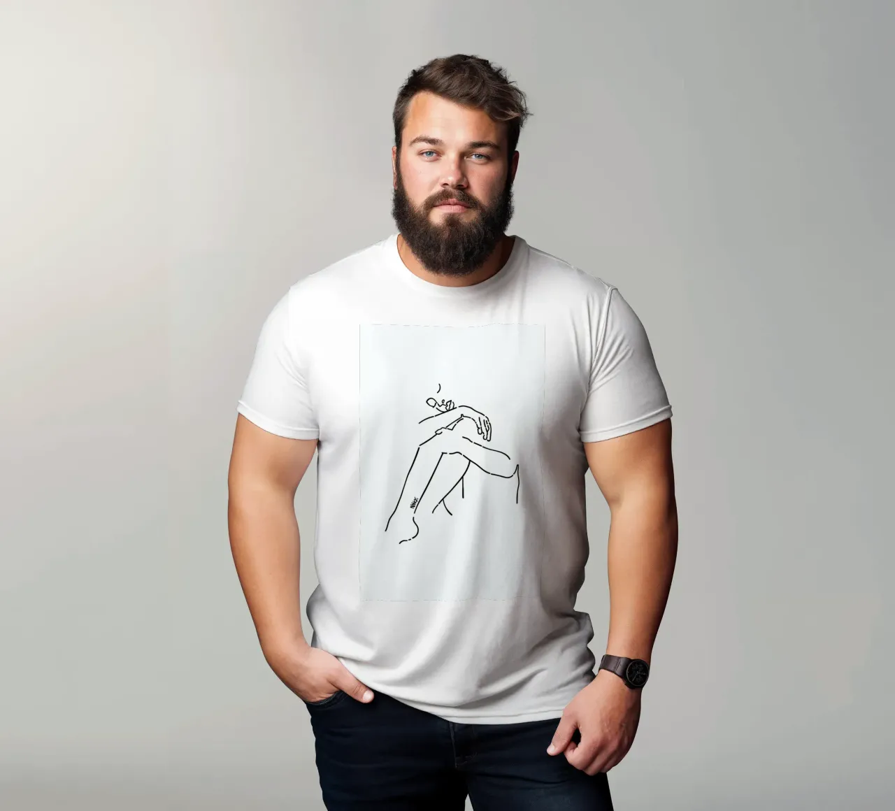 Silence t-shirt by Ninhol