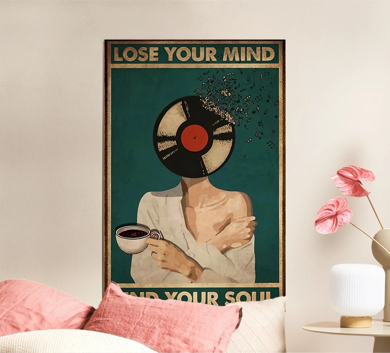 Lose Your Mind Find Your Soul poster by joe Shop