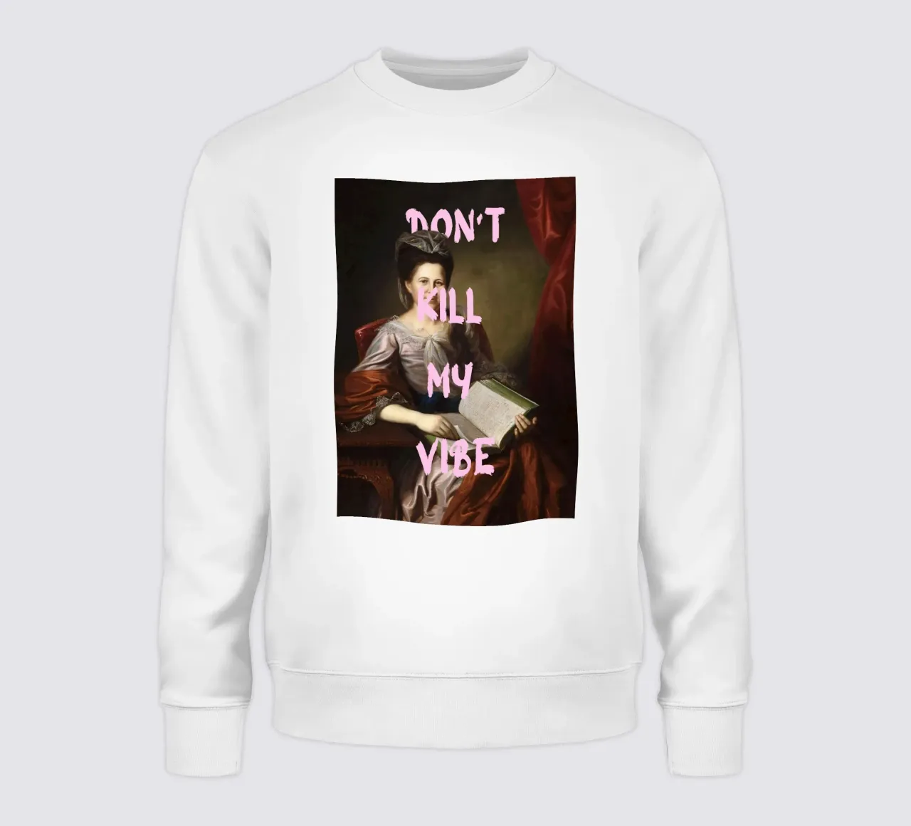 "Don't Kill My Vibe" - Pop Art, Remix classico, Empowerment, felpa da NorwesClub