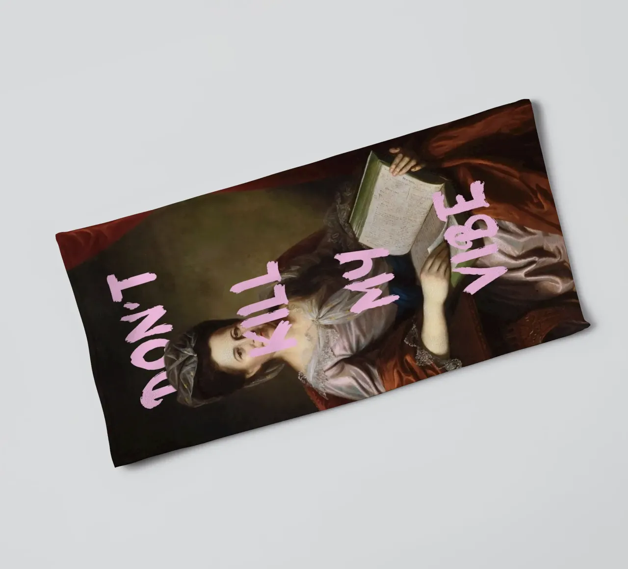 "Don't Kill My Vibe" - Pop Art, Remix classico, Empowerment, asciugamano da bagno da NorwesClub