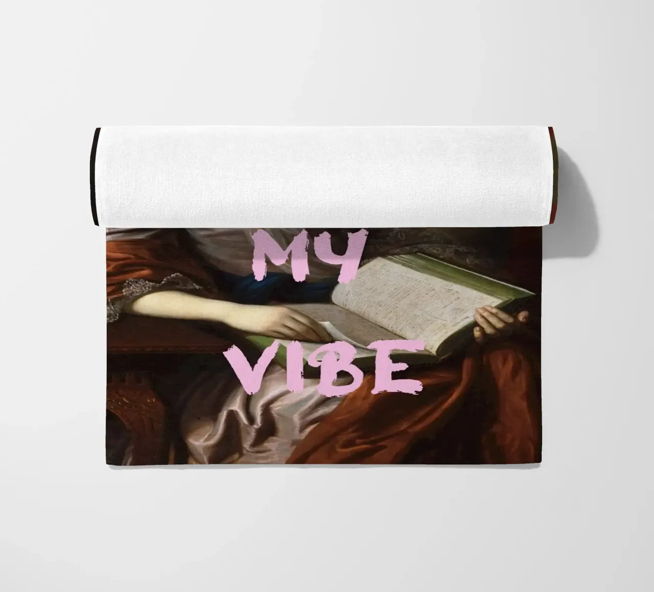 "Don't Kill My Vibe" - Pop Art, Remix classico, Empowerment, telo mare da NorwesClub