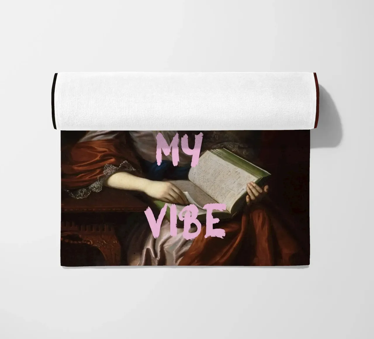 "Don't Kill My Vibe" - Pop Art, Remix classico, Empowerment, telo mare da NorwesClub