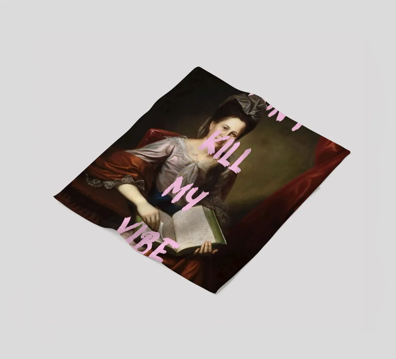 "Don't Kill My Vibe" - Pop Art, Remix classico, Empowerment, coperta in pile da NorwesClub