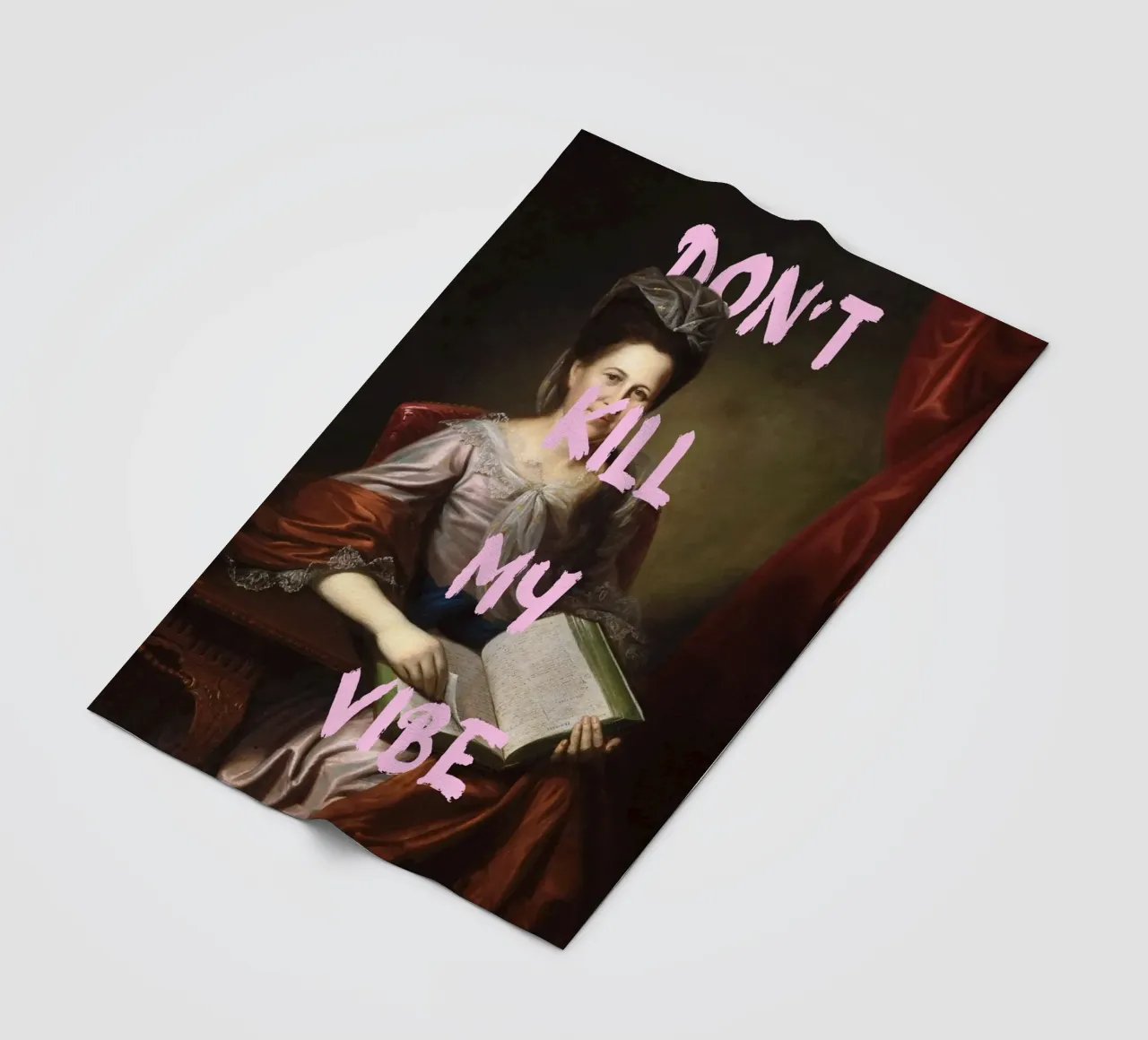 "Don't Kill My Vibe" - Pop Art, Remix classico, Empowerment, coperta in pile da NorwesClub