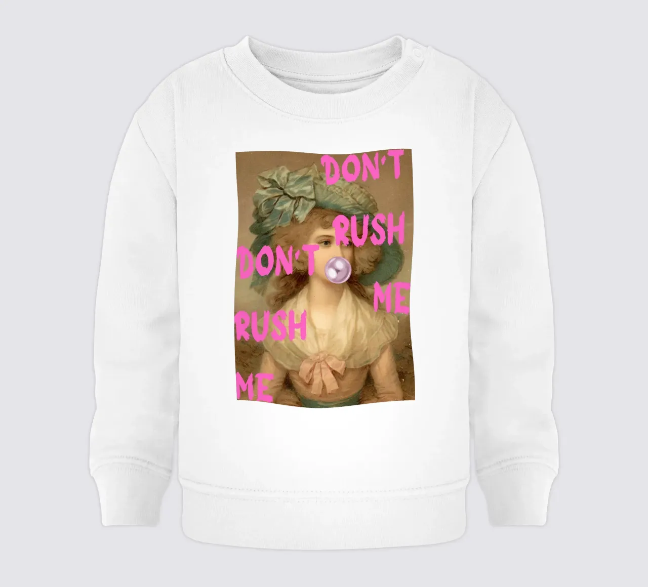 "Shh... sto leggendo" - Pop Art, Remix classico, Umoristico, Boo felpa neonato da NorwesClub