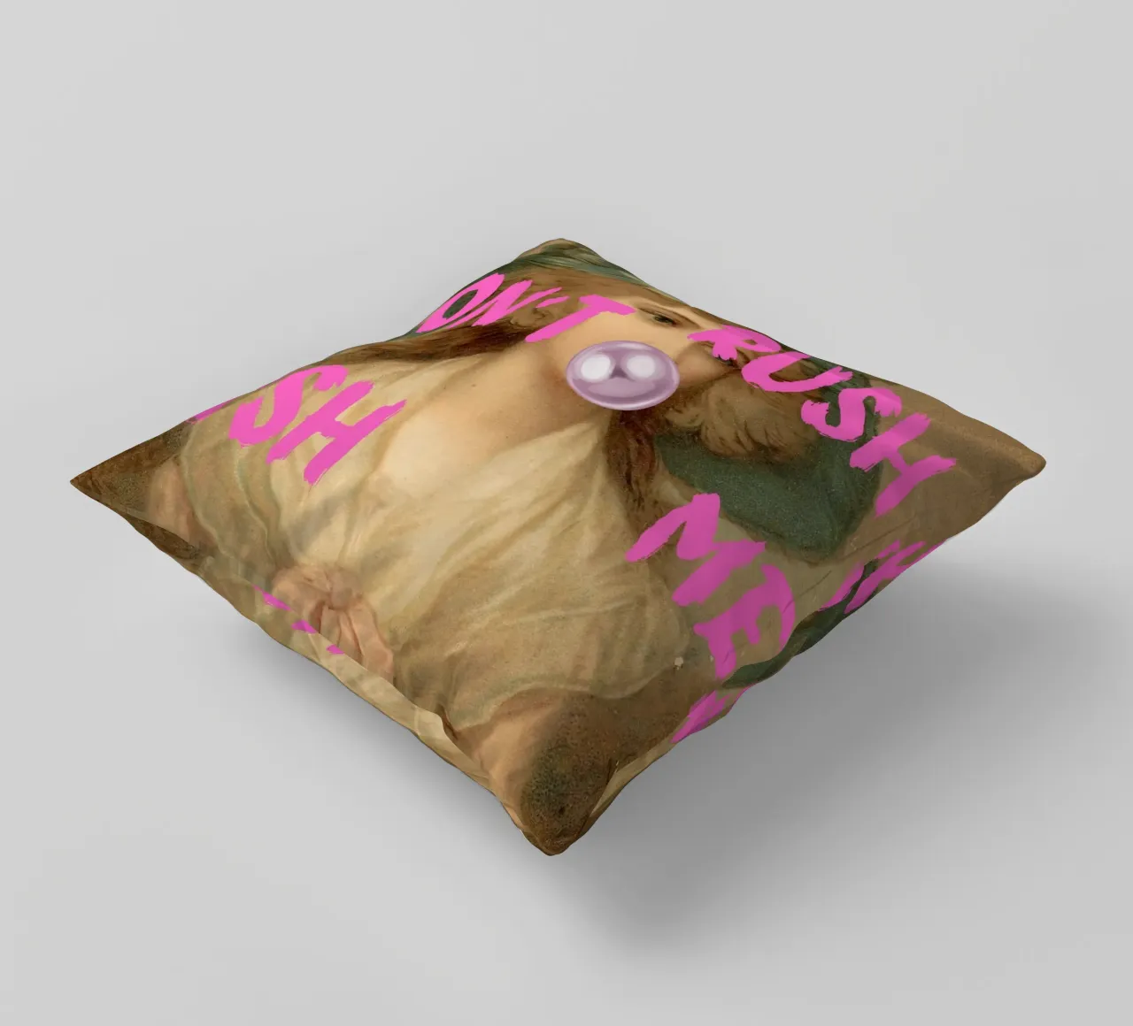 "Shh... sto leggendo" - Pop Art, Remix classico, Umoristico, Boo cuscino da NorwesClub