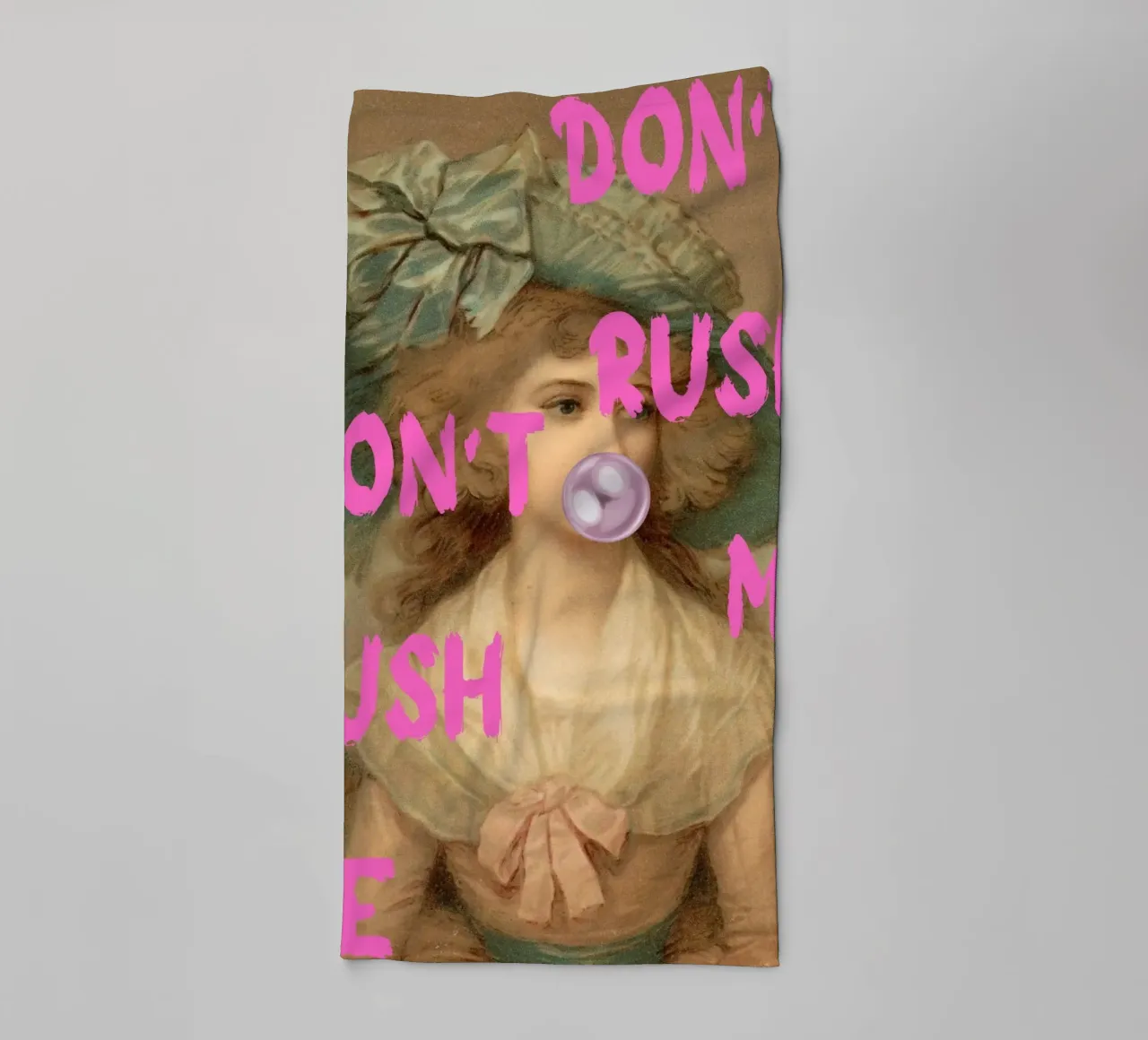 "Shh... sto leggendo" - Pop Art, Remix classico, Umoristico, Boo asciugamano da bagno da NorwesClub
