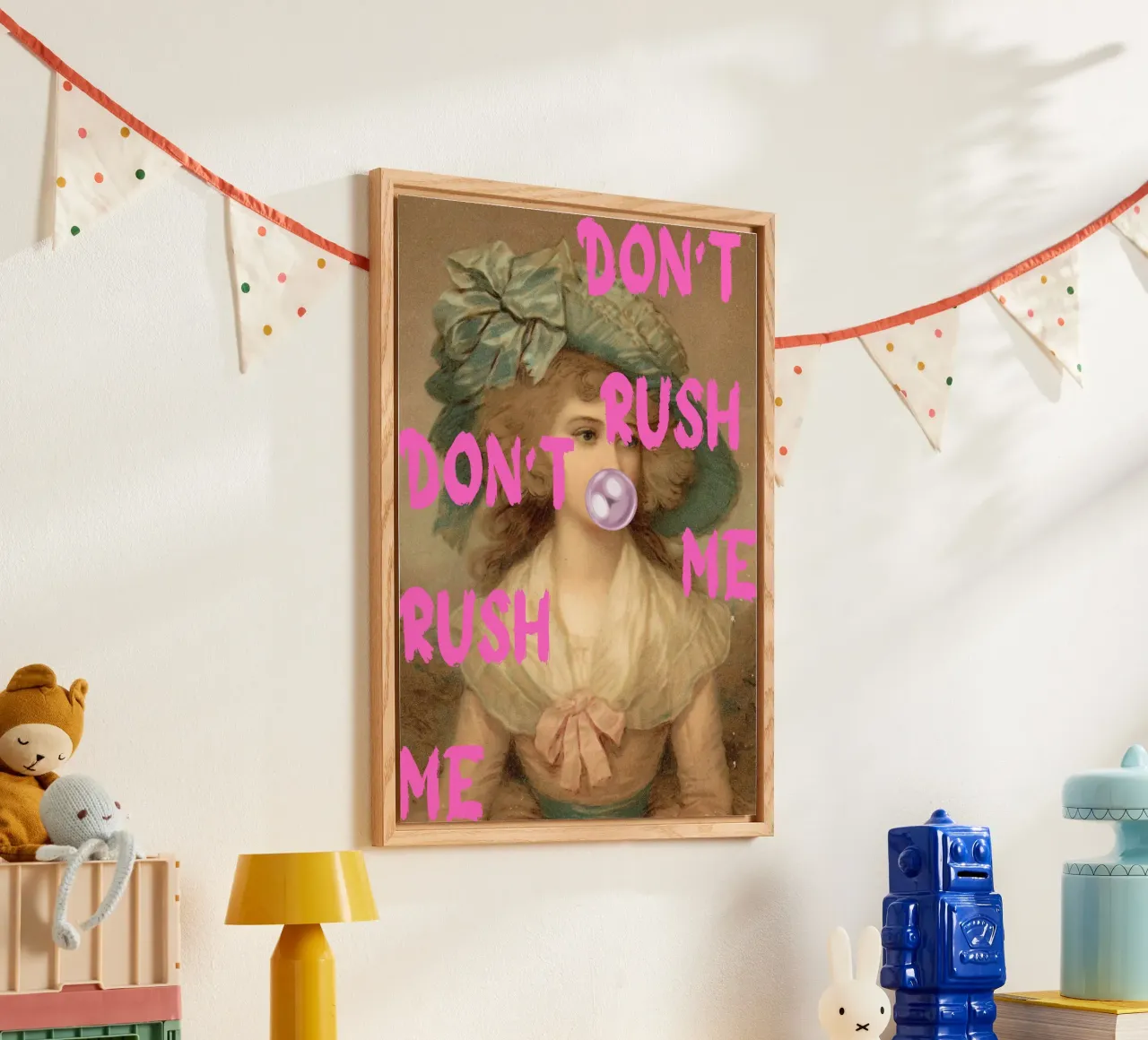 "Shh... sto leggendo" - Pop Art, Remix classico, Umoristico, Boo plexiglass da NorwesClub